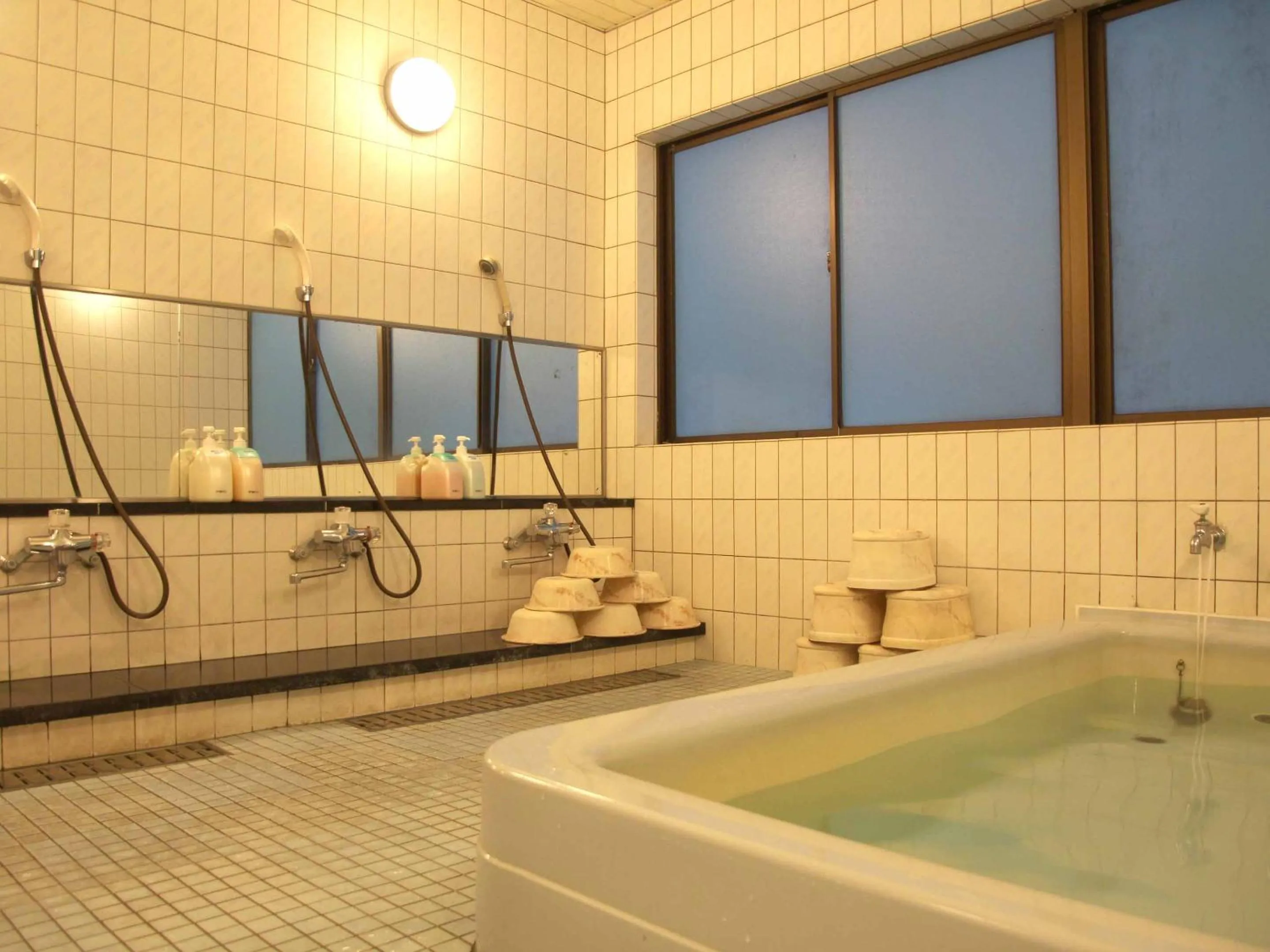 Public Bath in Hotel ab Shiga