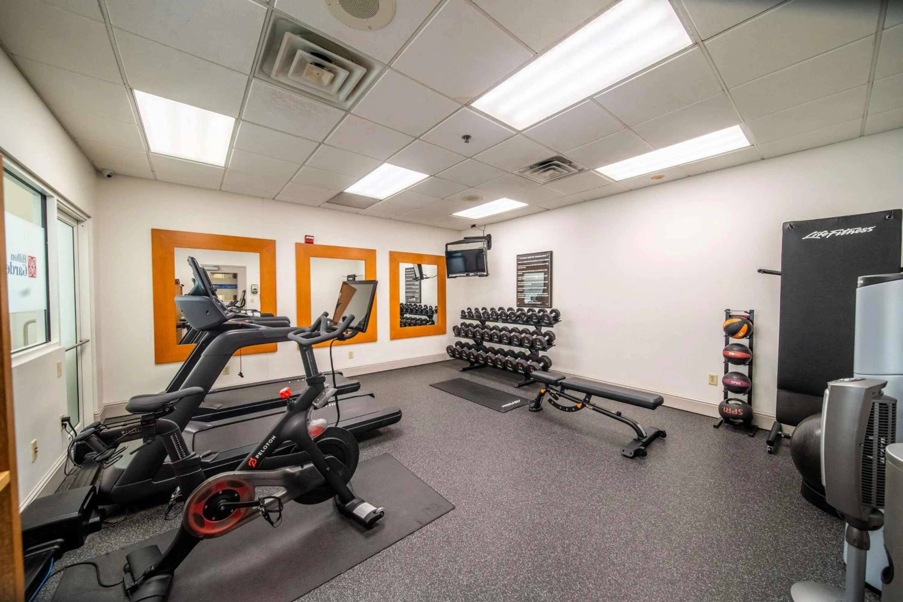 Fitness centre/facilities in Hilton Garden Inn Rochester Downtown