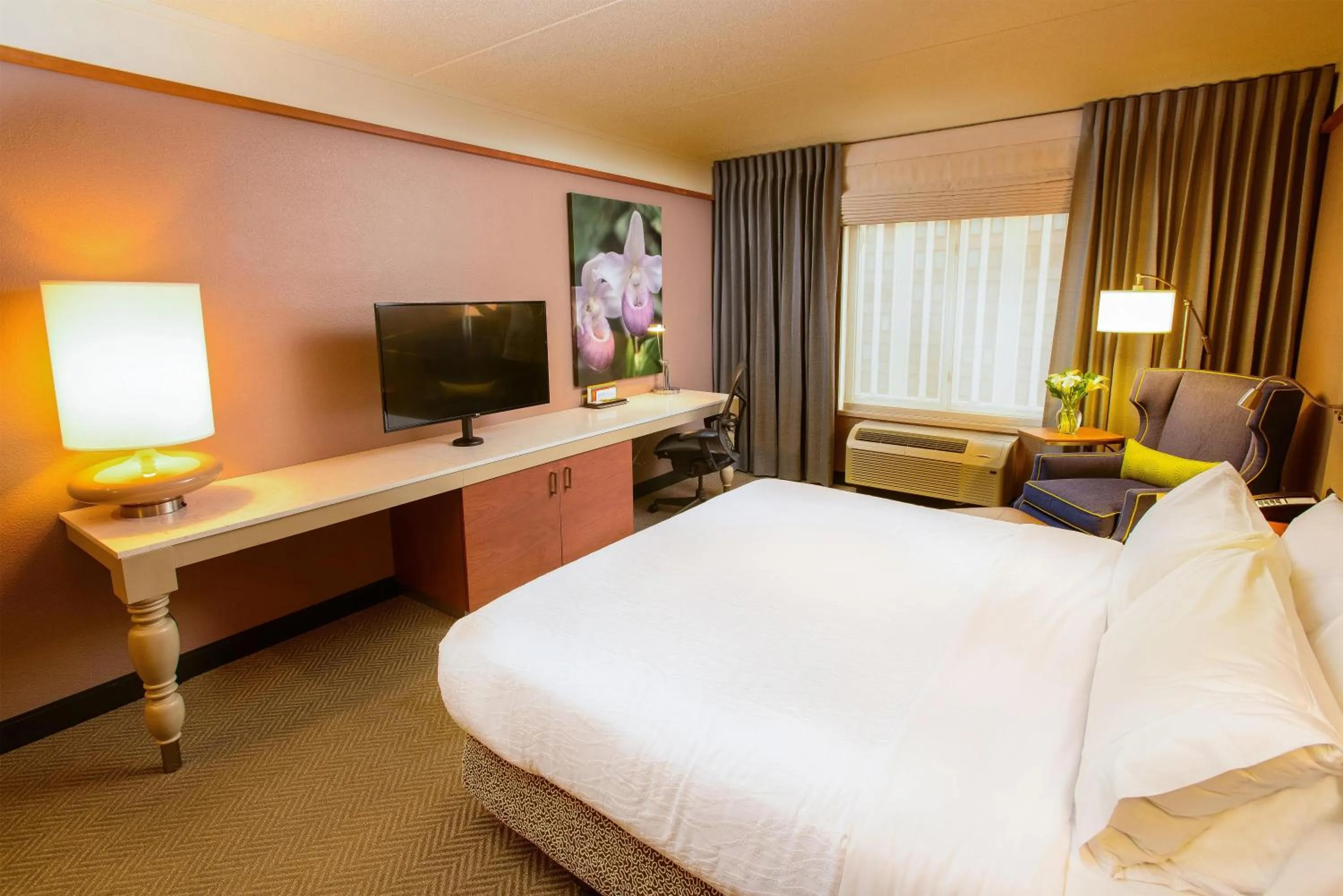 Bedroom, Bed in Hilton Garden Inn Rochester Downtown