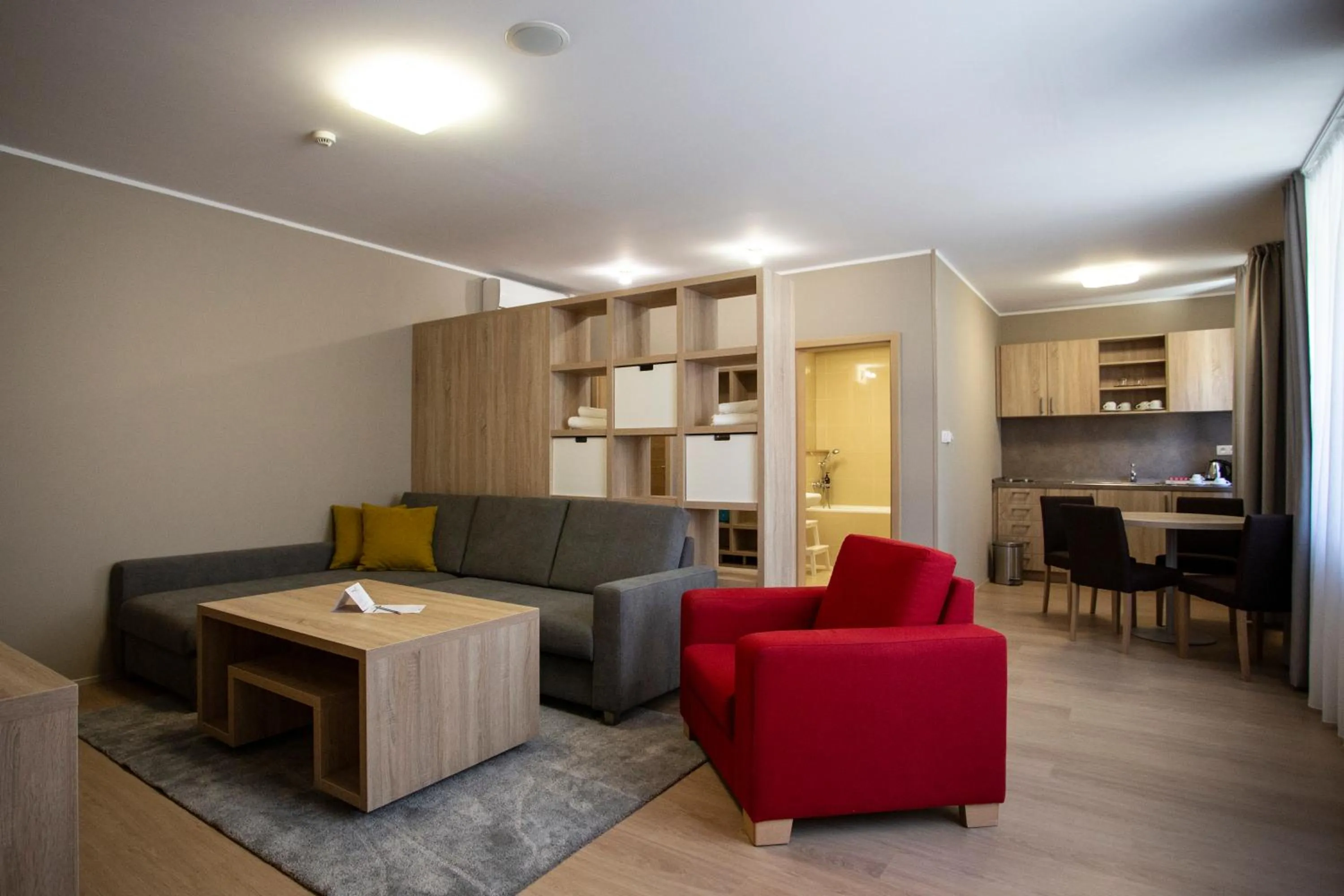 Living room in SALAMANDRA Hotel