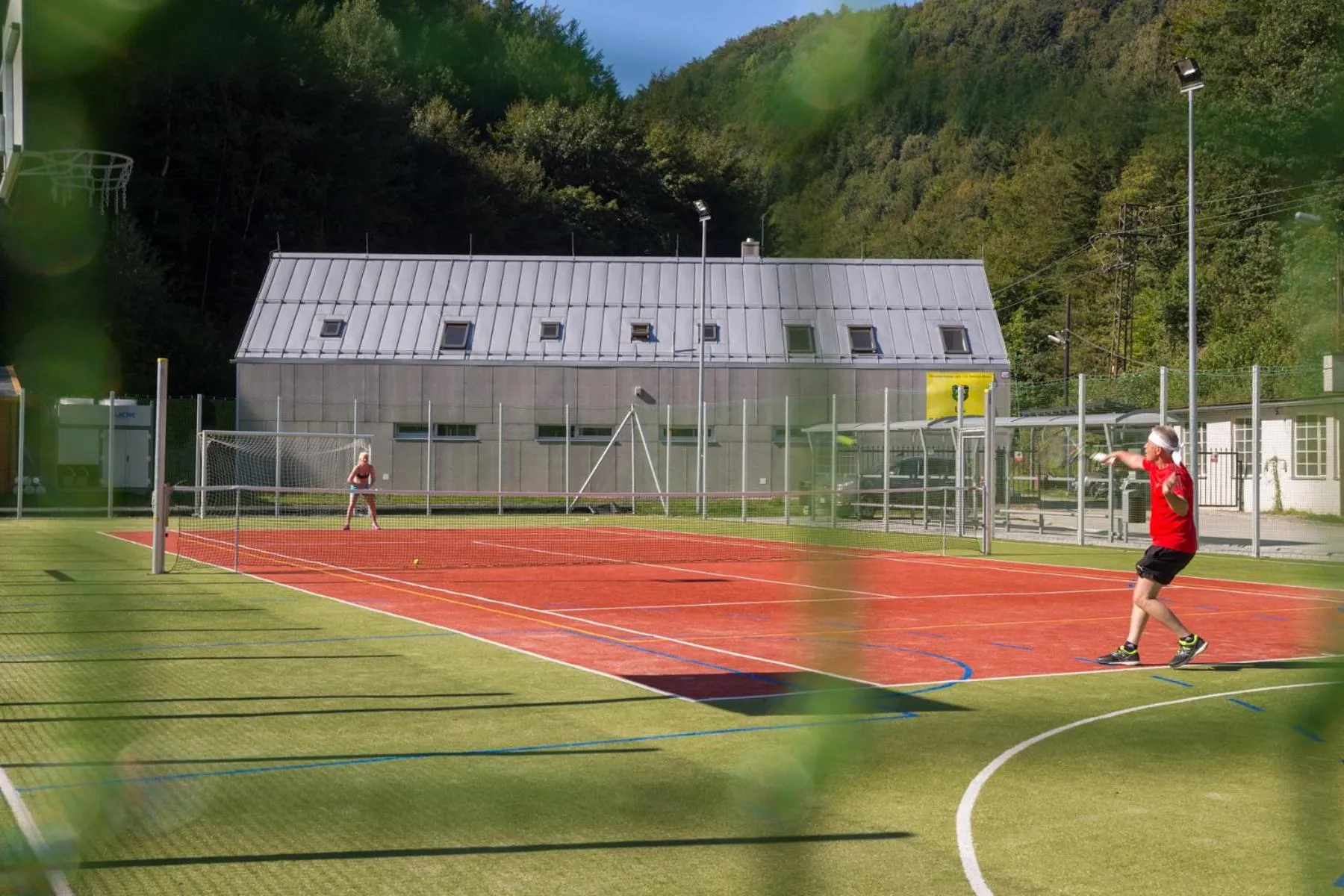 Tennis court in SALAMANDRA Hotel