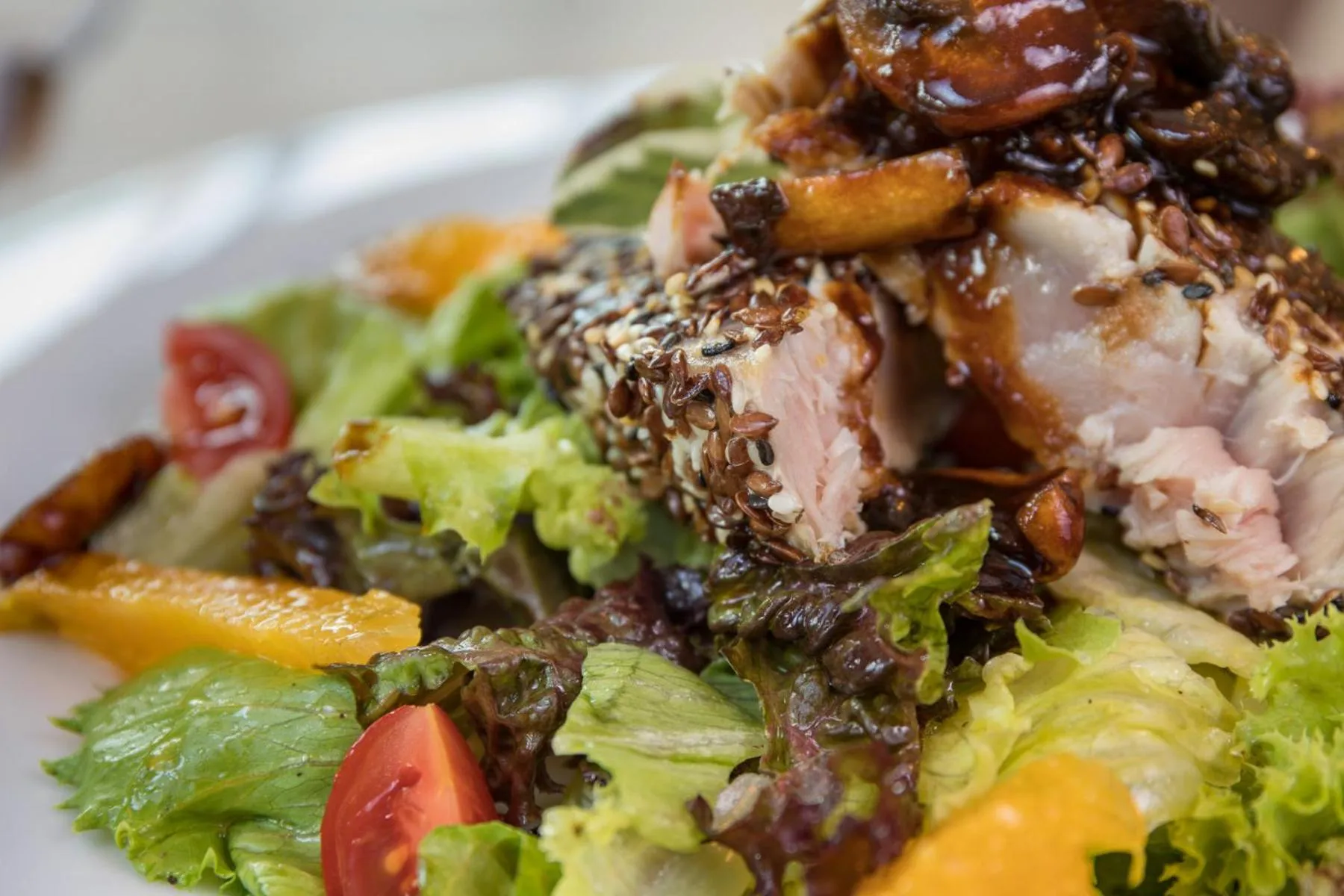 Food close-up in SALAMANDRA Hotel