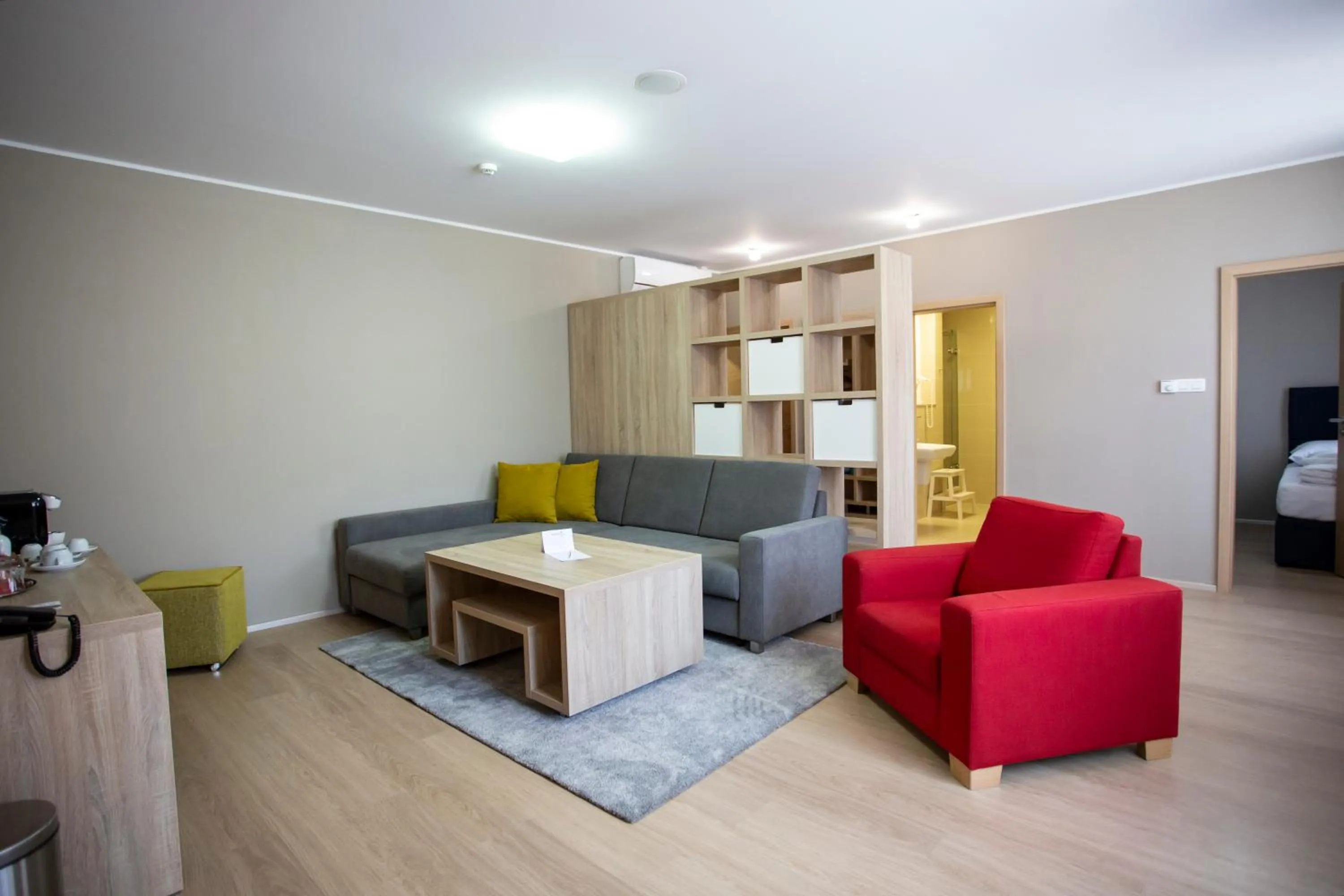 Living room in SALAMANDRA Hotel