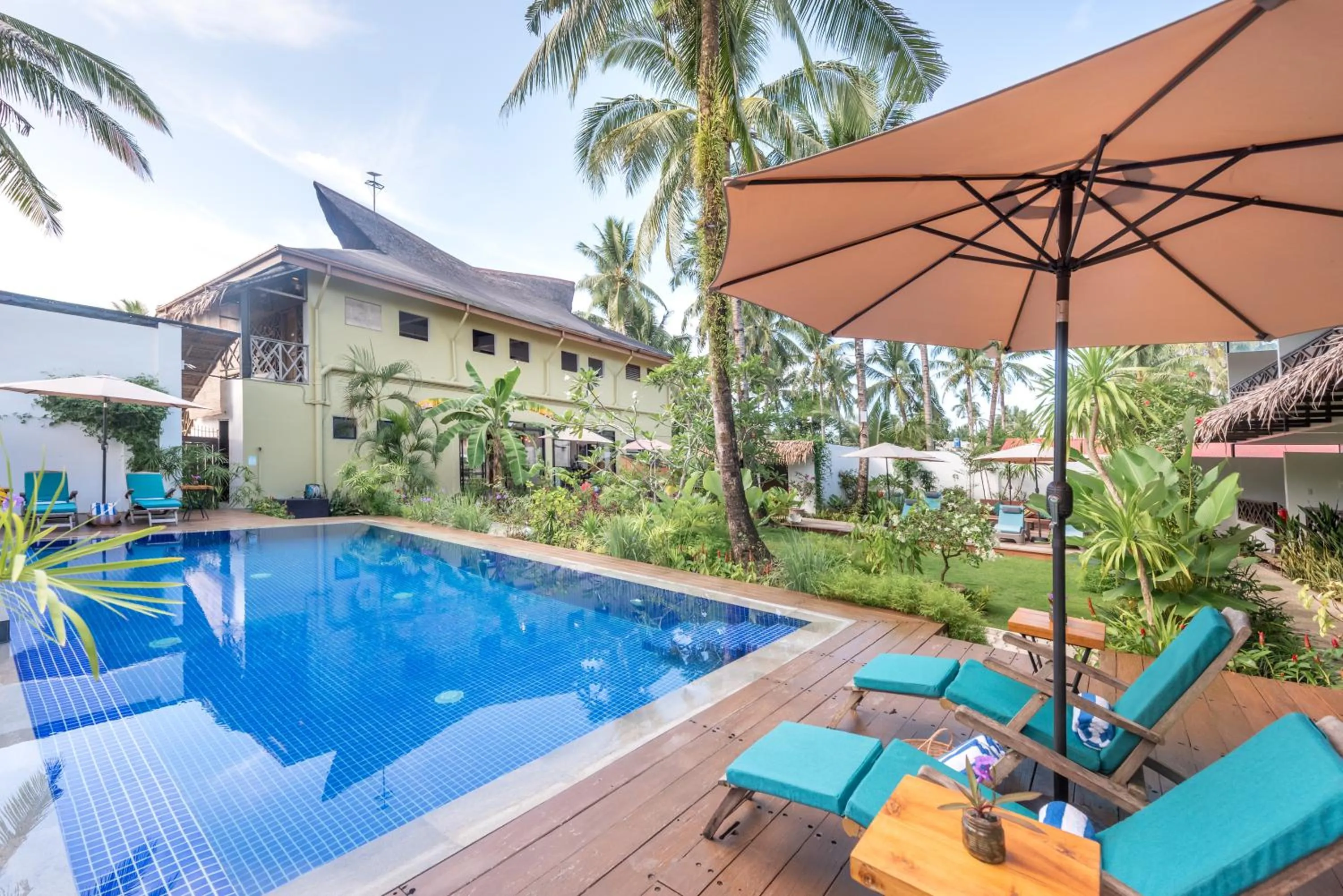 Swimming pool in Kalipay Resort Siargao