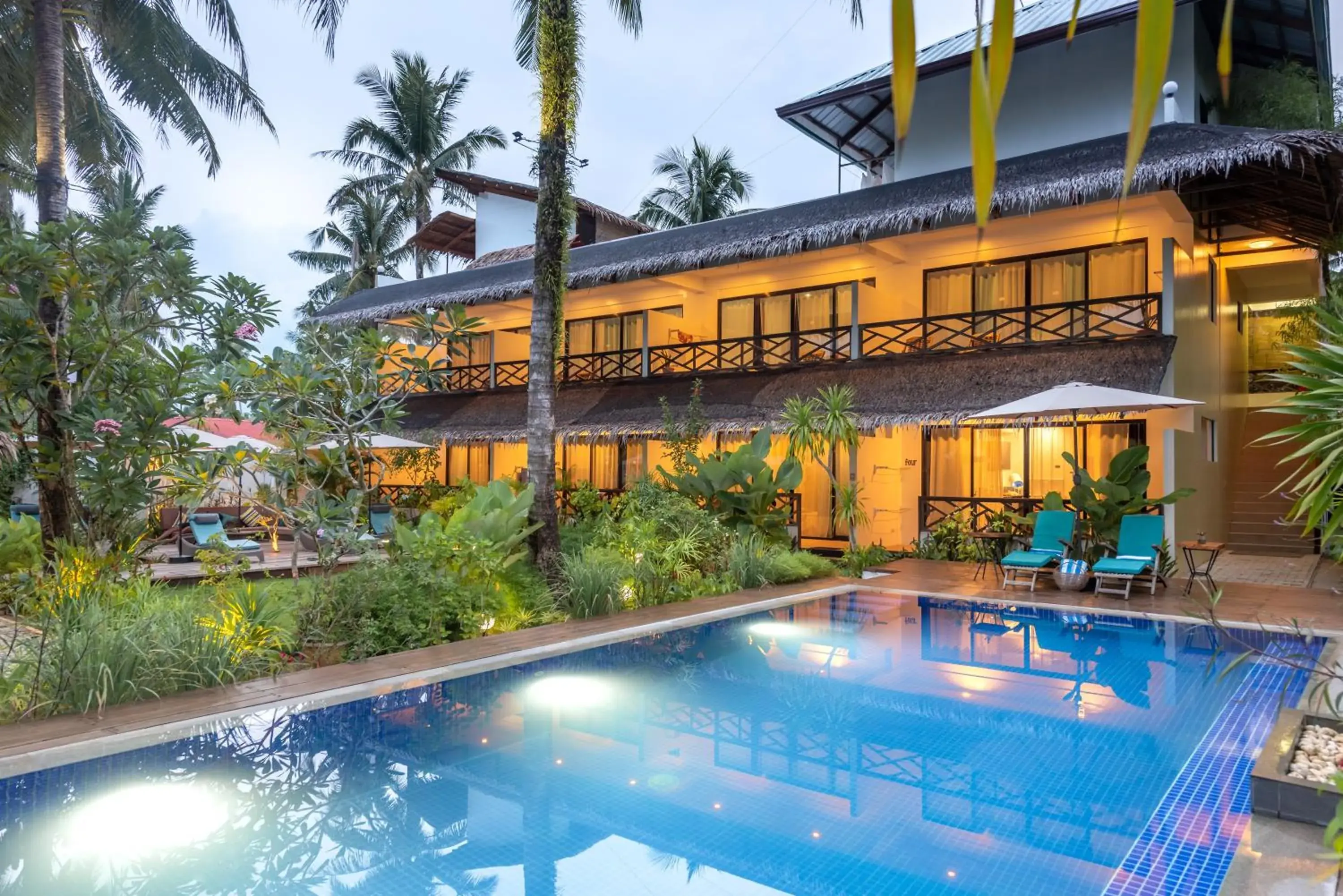 Pool view in Kalipay Resort Siargao Pool view in Kalipay Resort Siargao