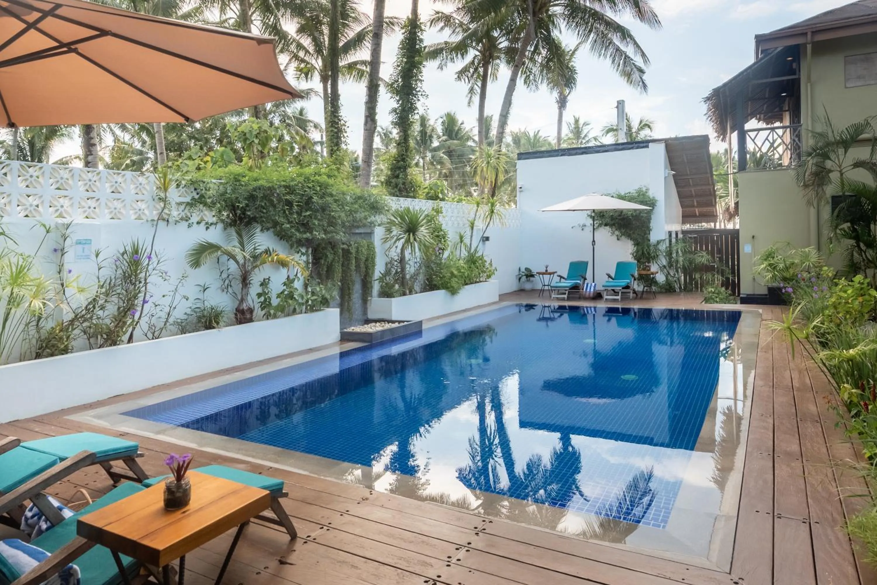 Swimming pool in Kalipay Resort Siargao