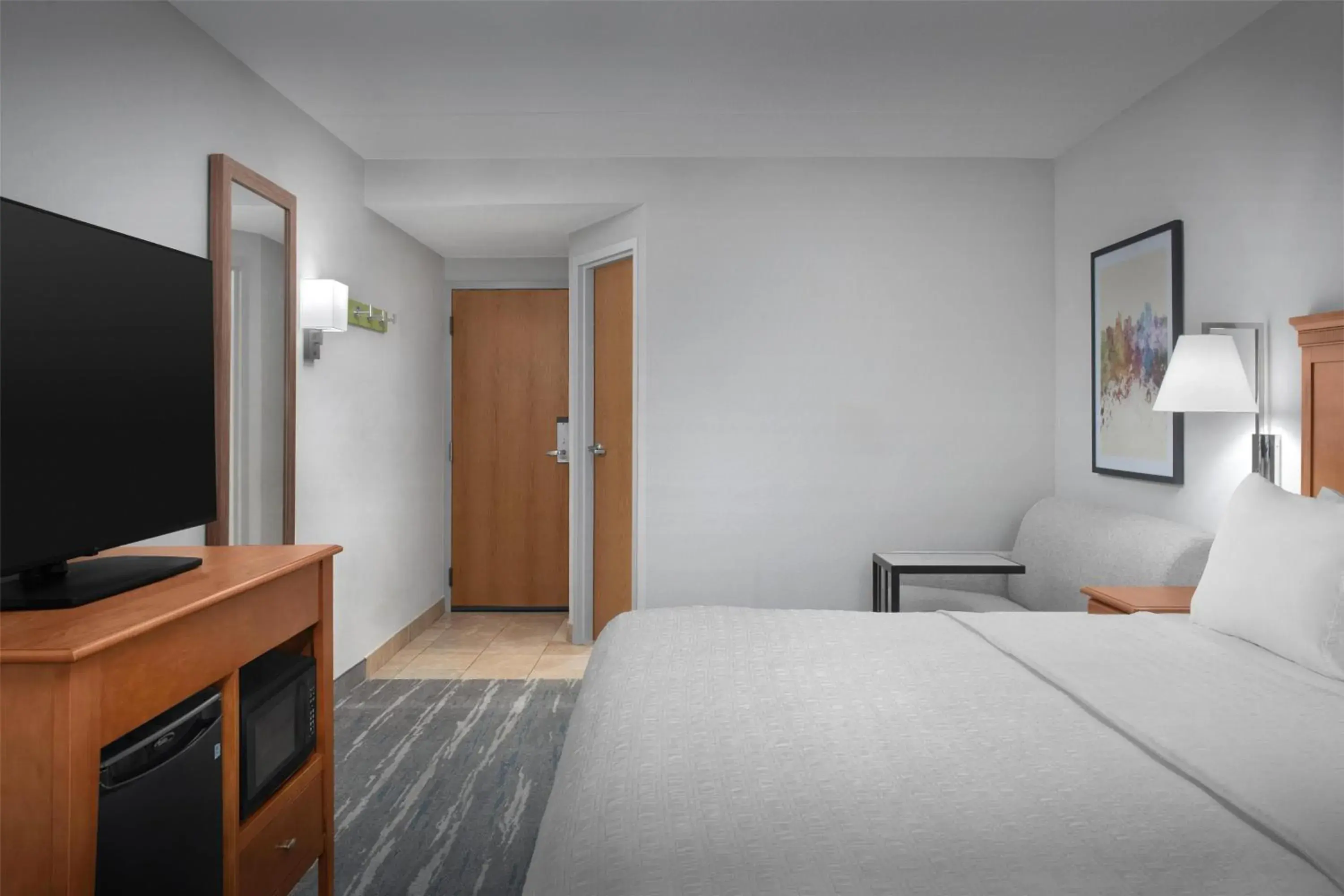 Living room, Bed in Hampton Inn Pittsburgh Greentree Living room, Bed in Hampton Inn Pittsburgh Greentree