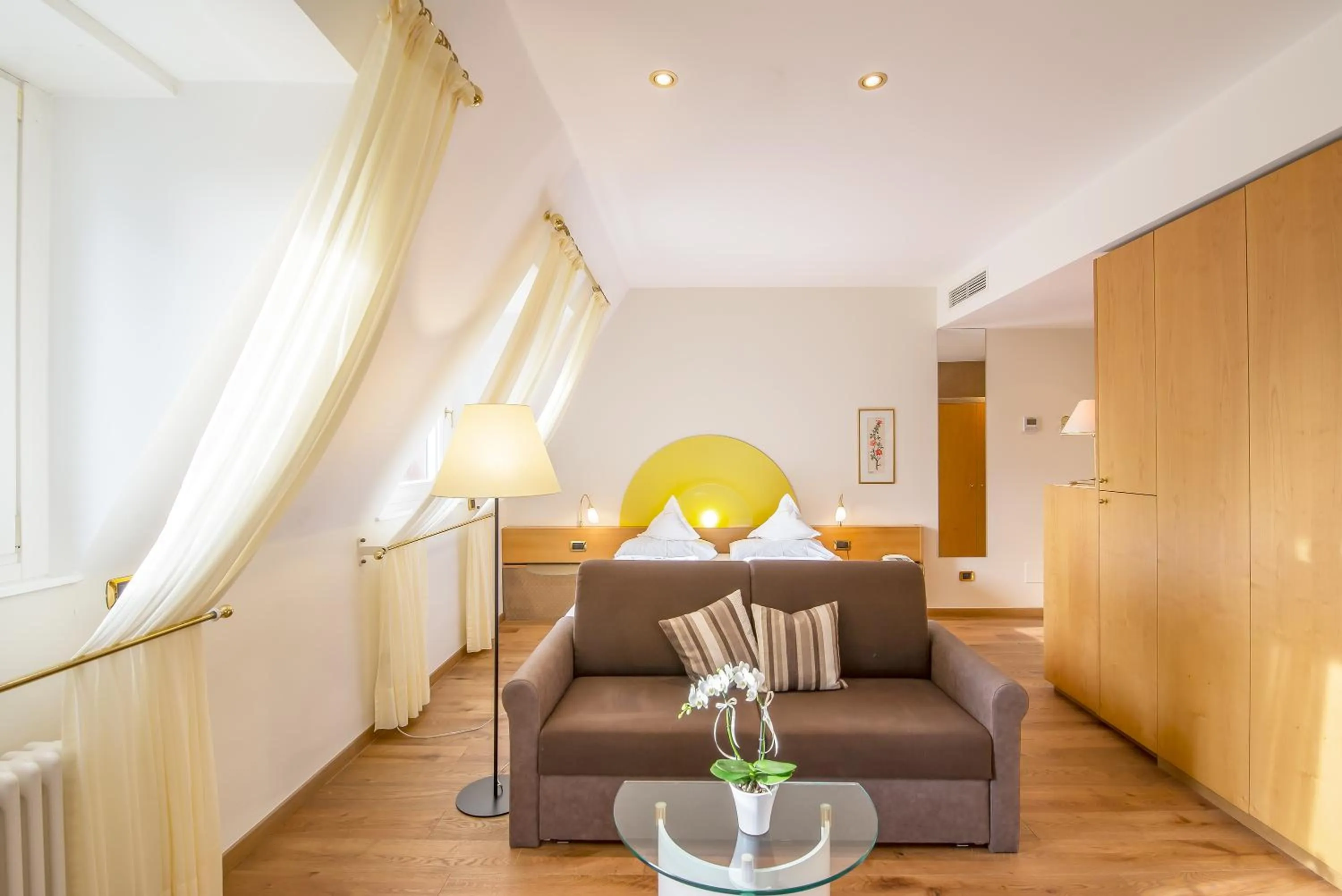 Photo of the whole room, Bed in Hotel Sonnenhof