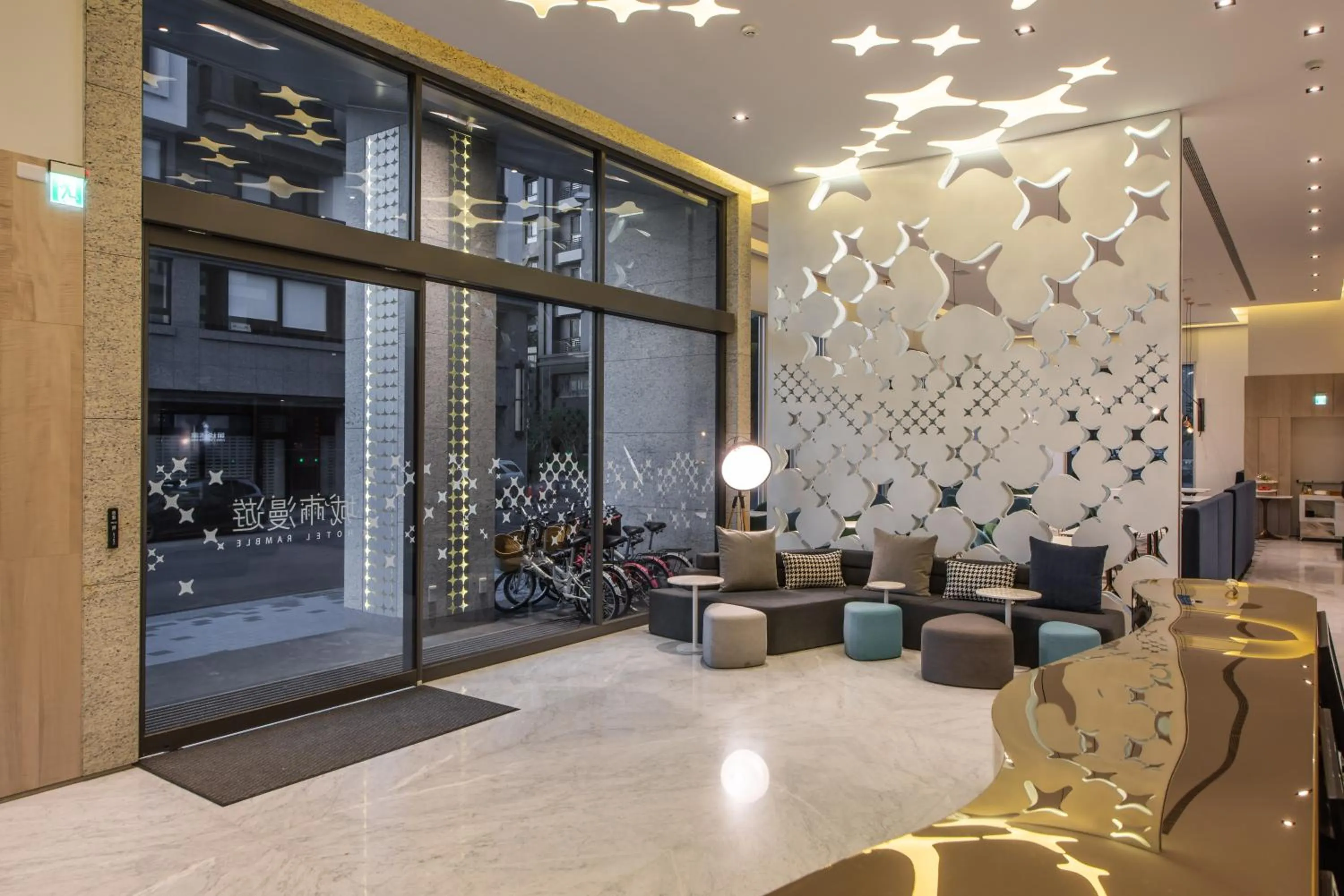 Lobby or reception in Ramble Hotel