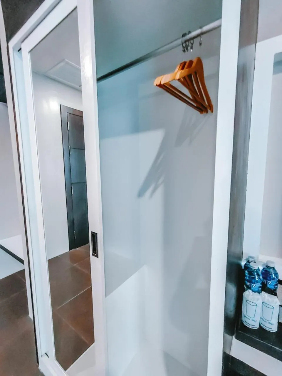 wardrobe in The Harbour Front Hotel