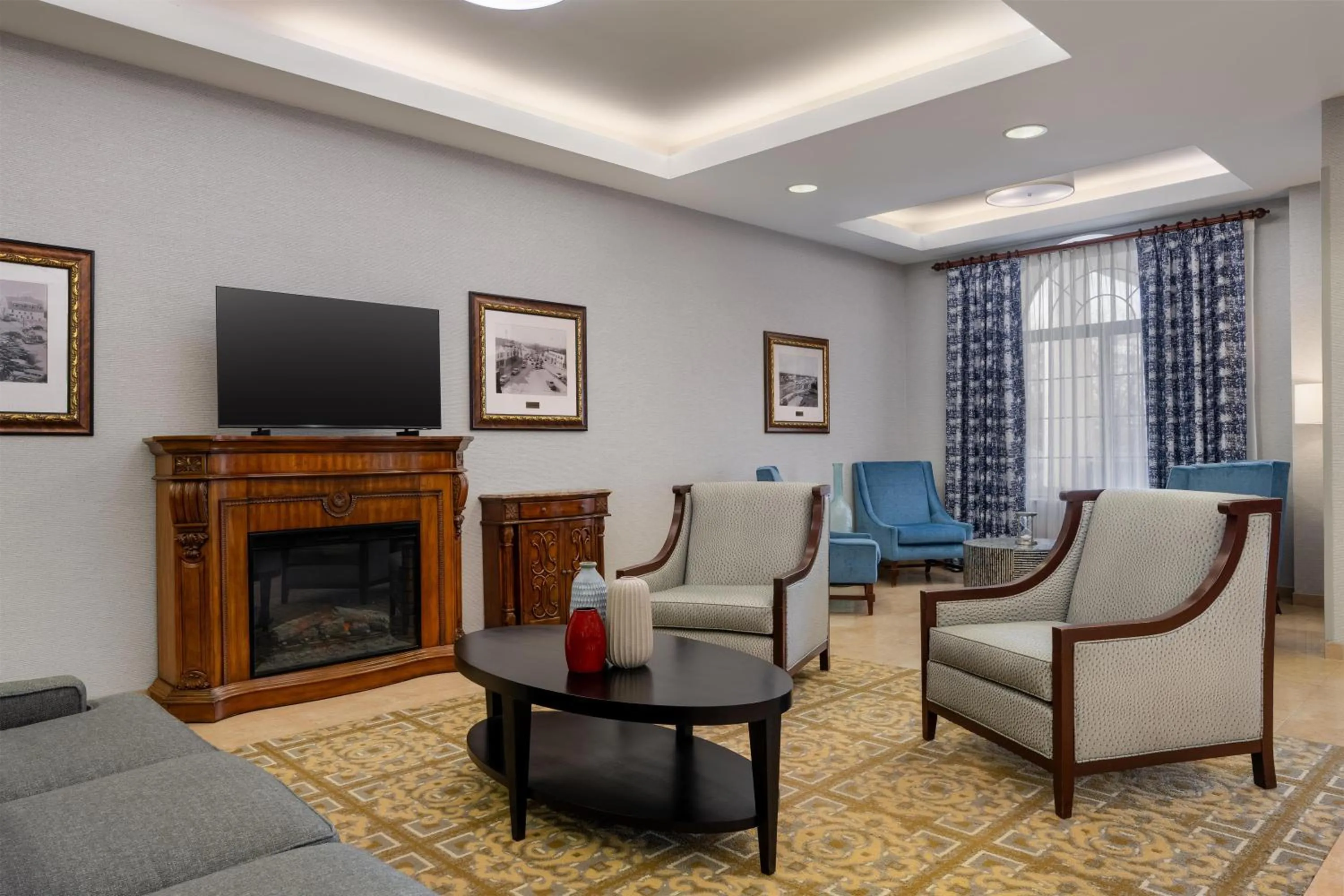 Lobby or reception in Hampton Inn & Suites By Hilton - Rockville Centre