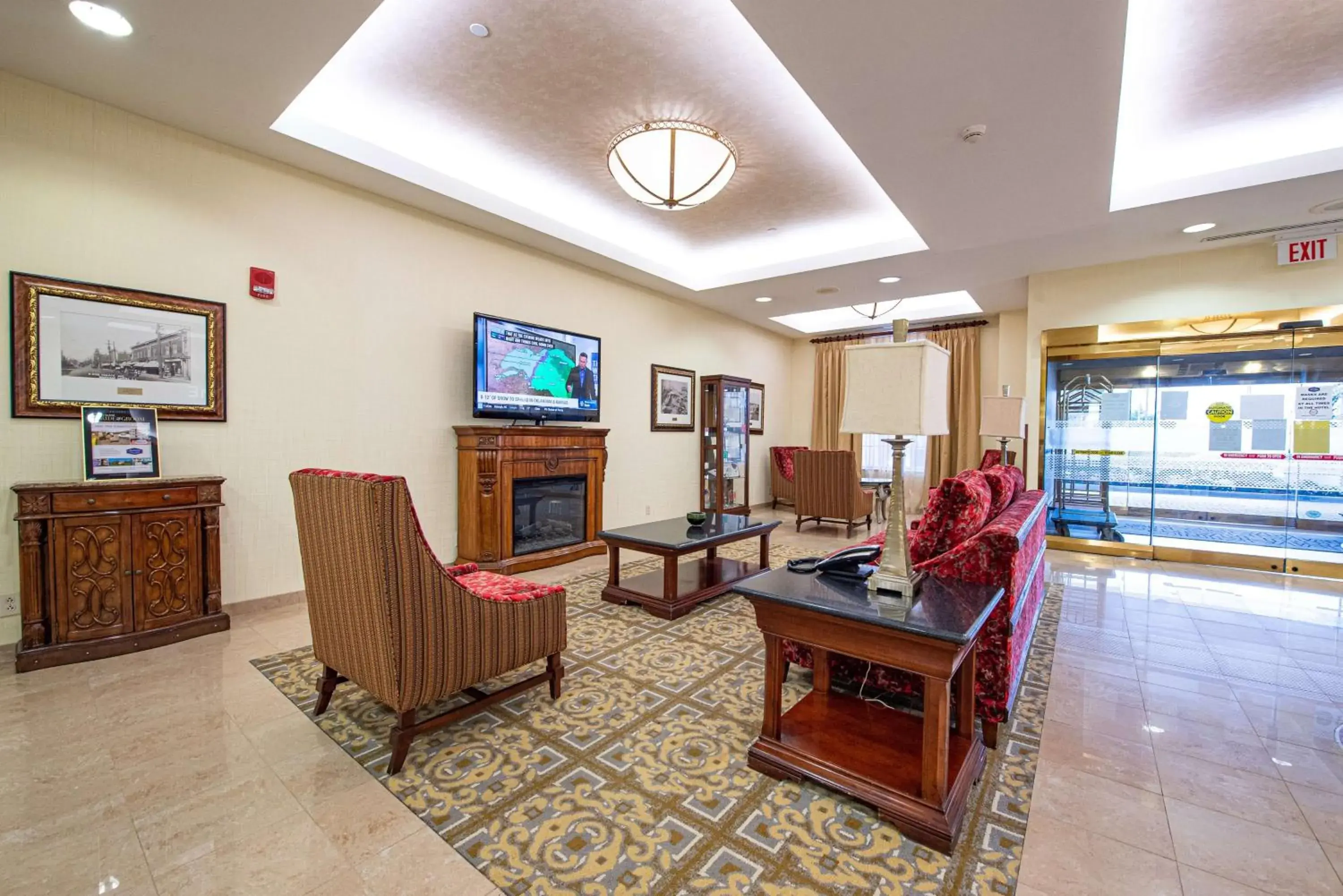 Lobby or reception in Hampton Inn & Suites By Hilton - Rockville Centre Lobby or reception in Hampton Inn & Suites By Hilton - Rockville Centre