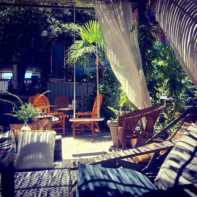 Patio in Hotel Sirenetta