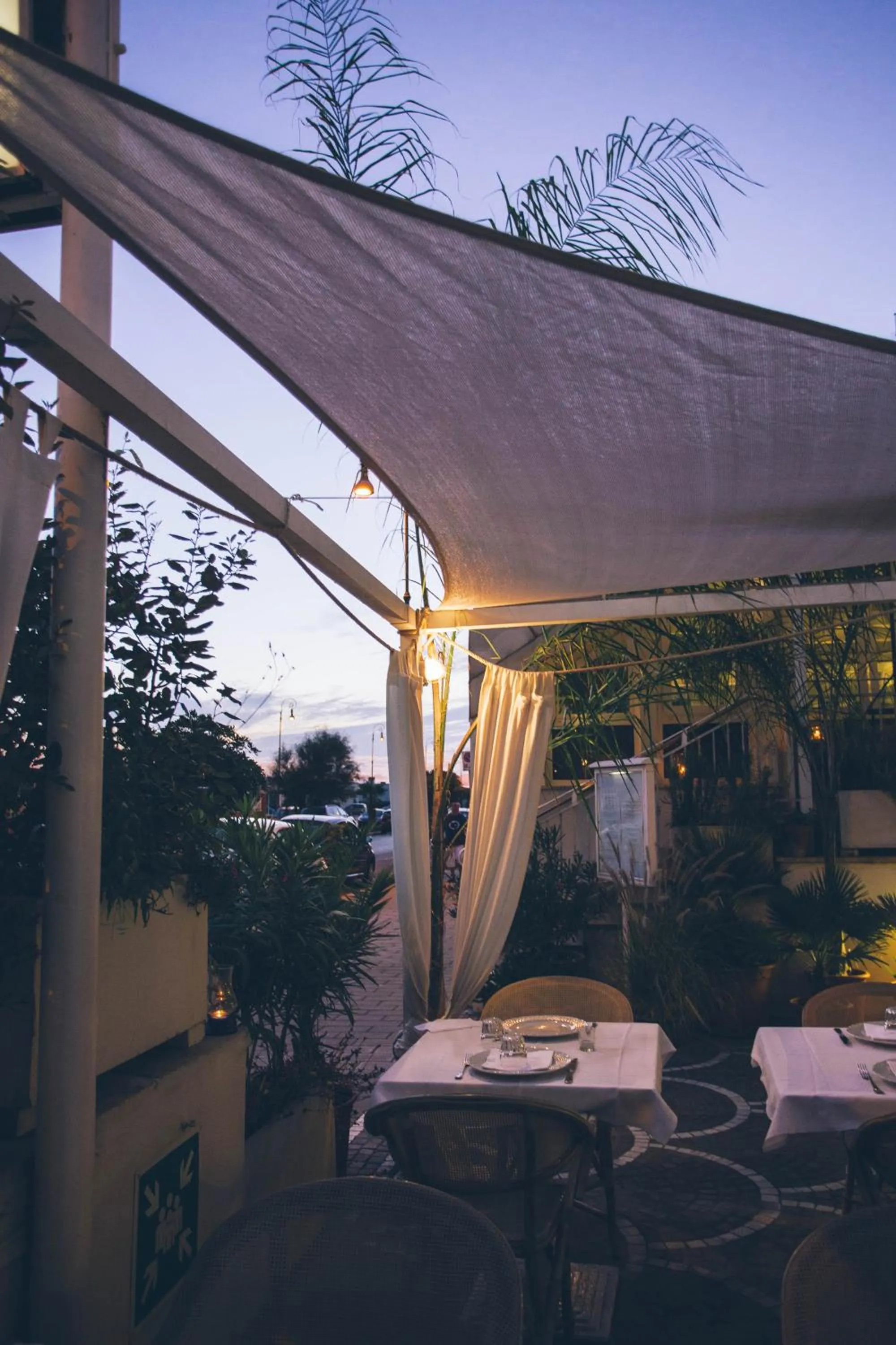 Patio in Hotel Sirenetta
