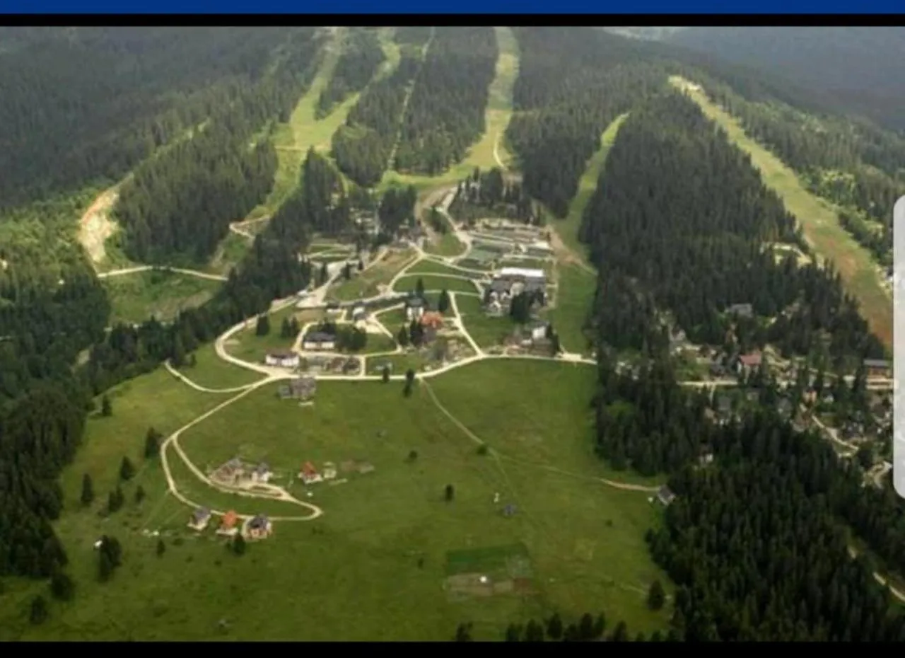 Bird's eye view in Apartments Vlašić