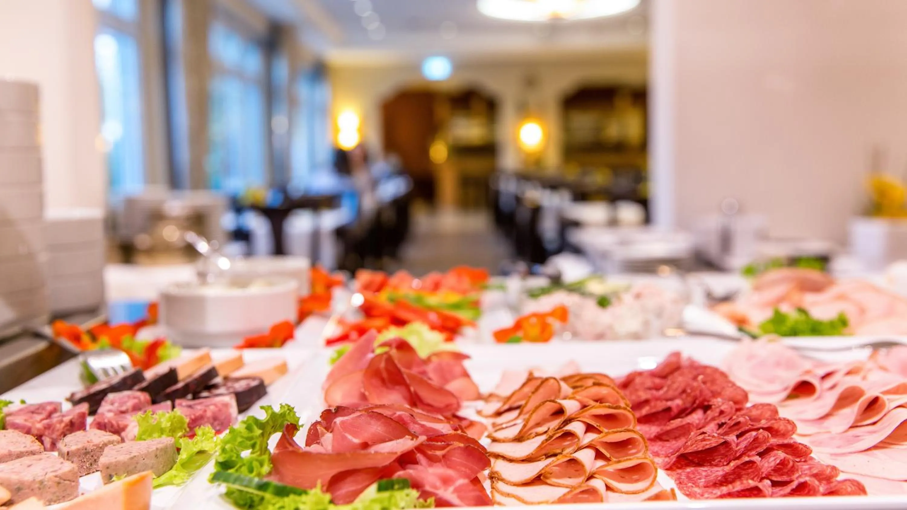 Food close-up in Heuboden Hotel Landhaus Blum