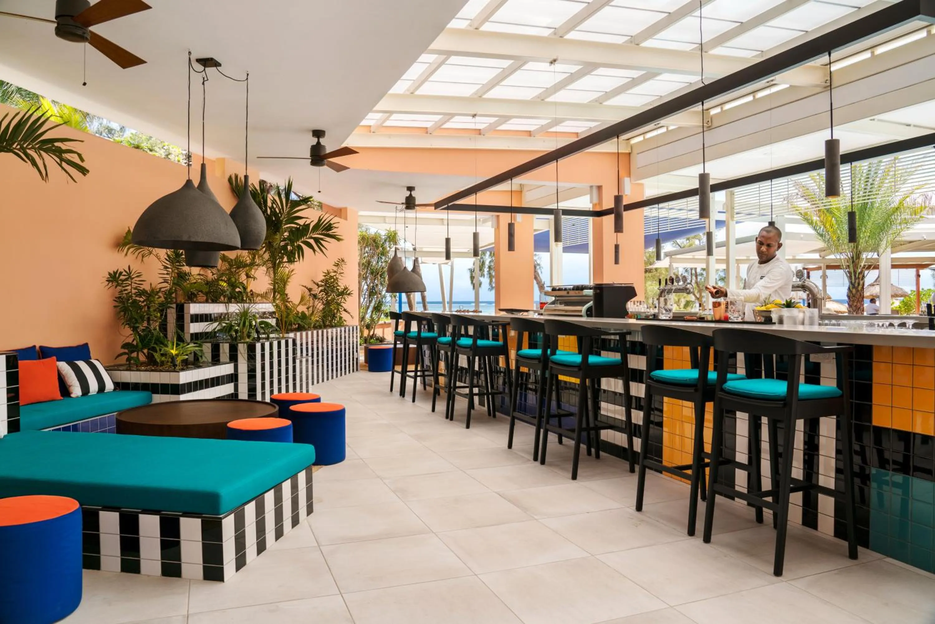 Lounge or bar in SALT of Palmar, an adult-only boutique Hotel