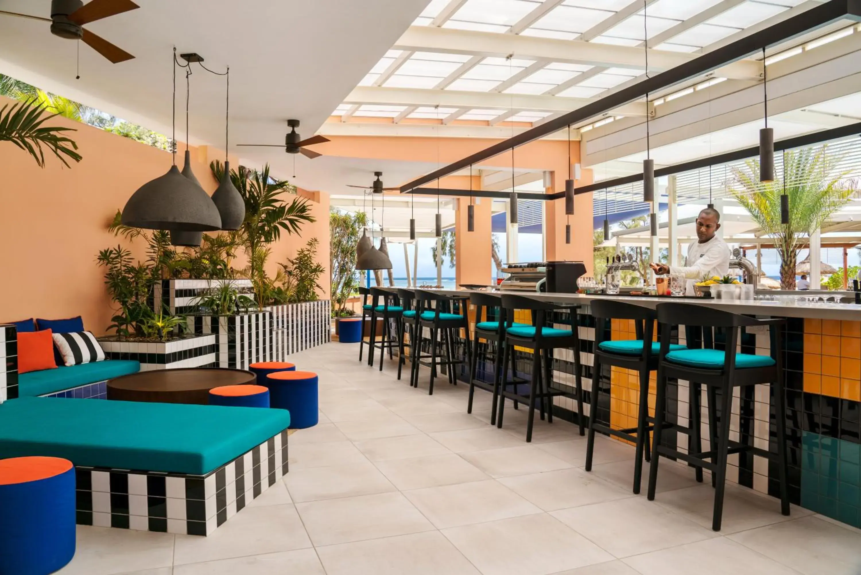 Lounge or bar in SALT of Palmar, an adult-only boutique Hotel Lounge or bar in SALT of Palmar, an adult-only boutique Hotel