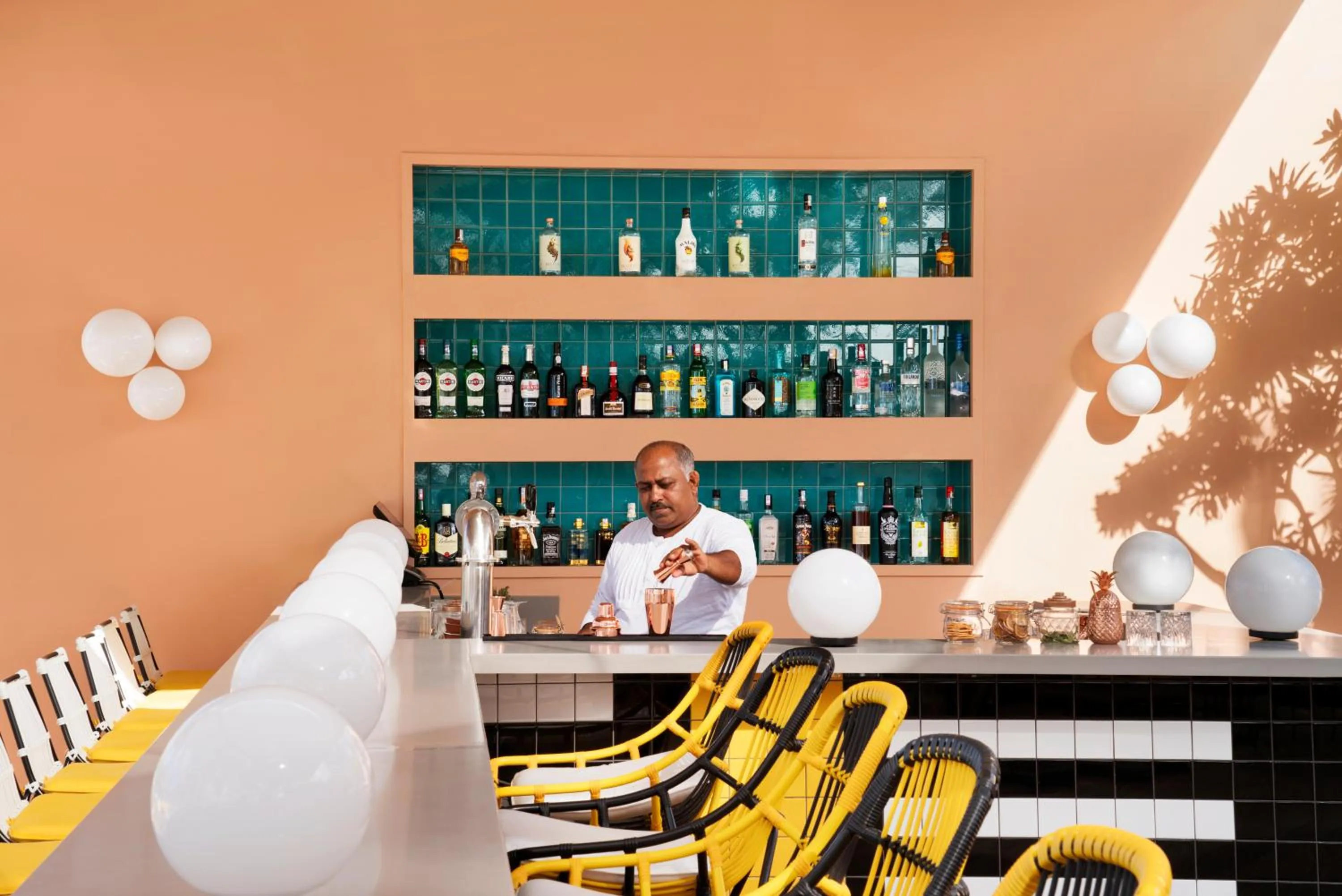 Lounge or bar in SALT of Palmar, an adult-only boutique Hotel