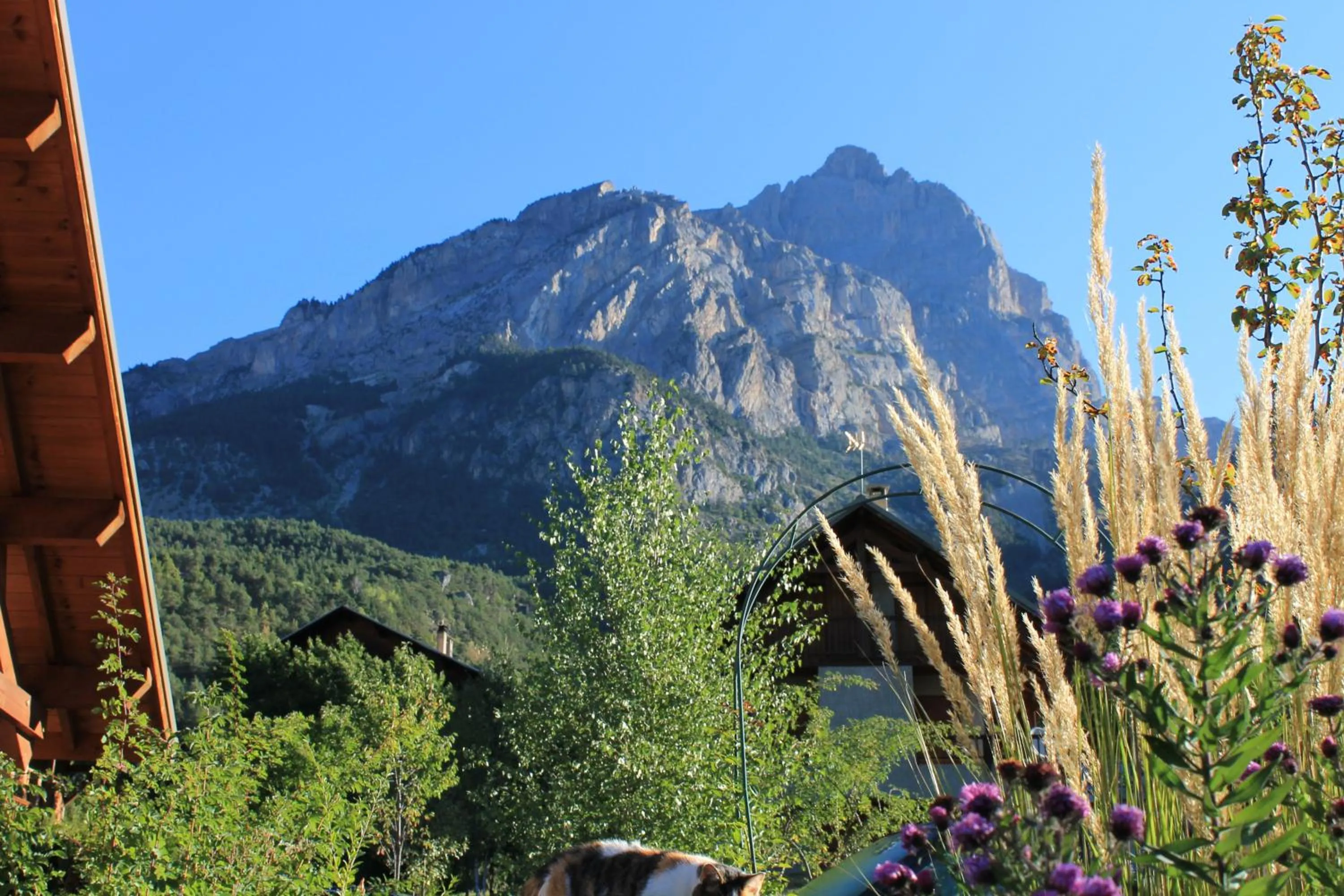 Mountain view in B&B La Borella Casa Conti