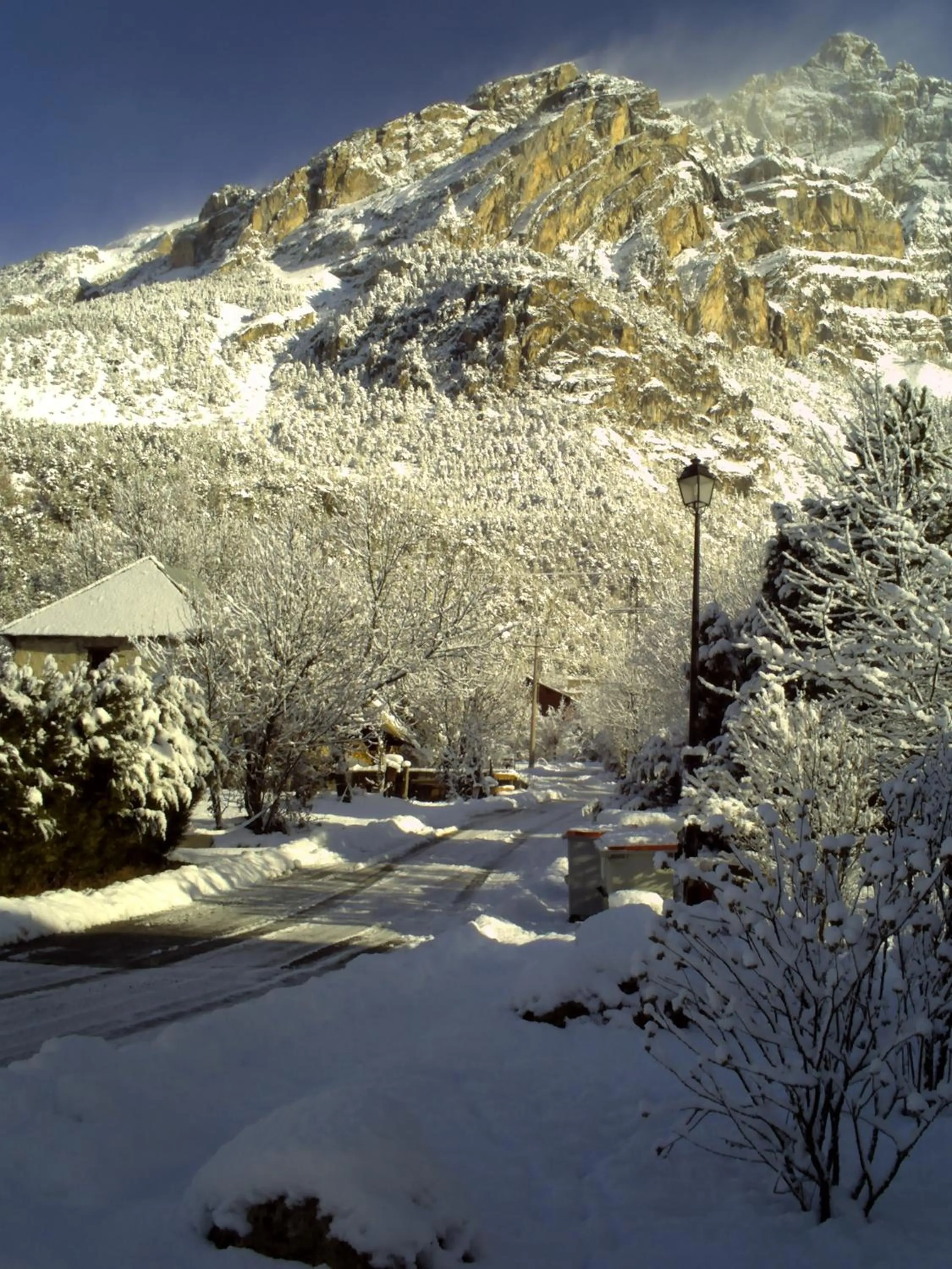 Mountain view in B&B La Borella Casa Conti