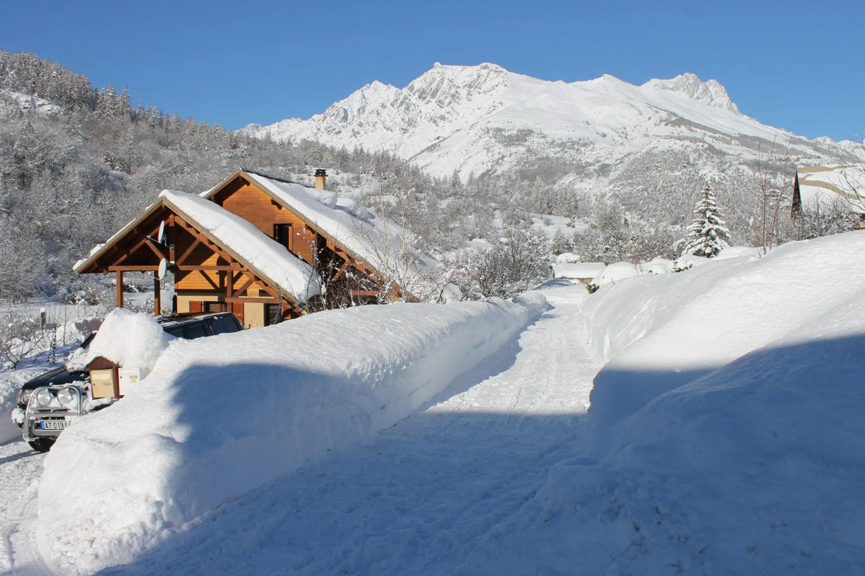 Winter in B&B La Borella Casa Conti