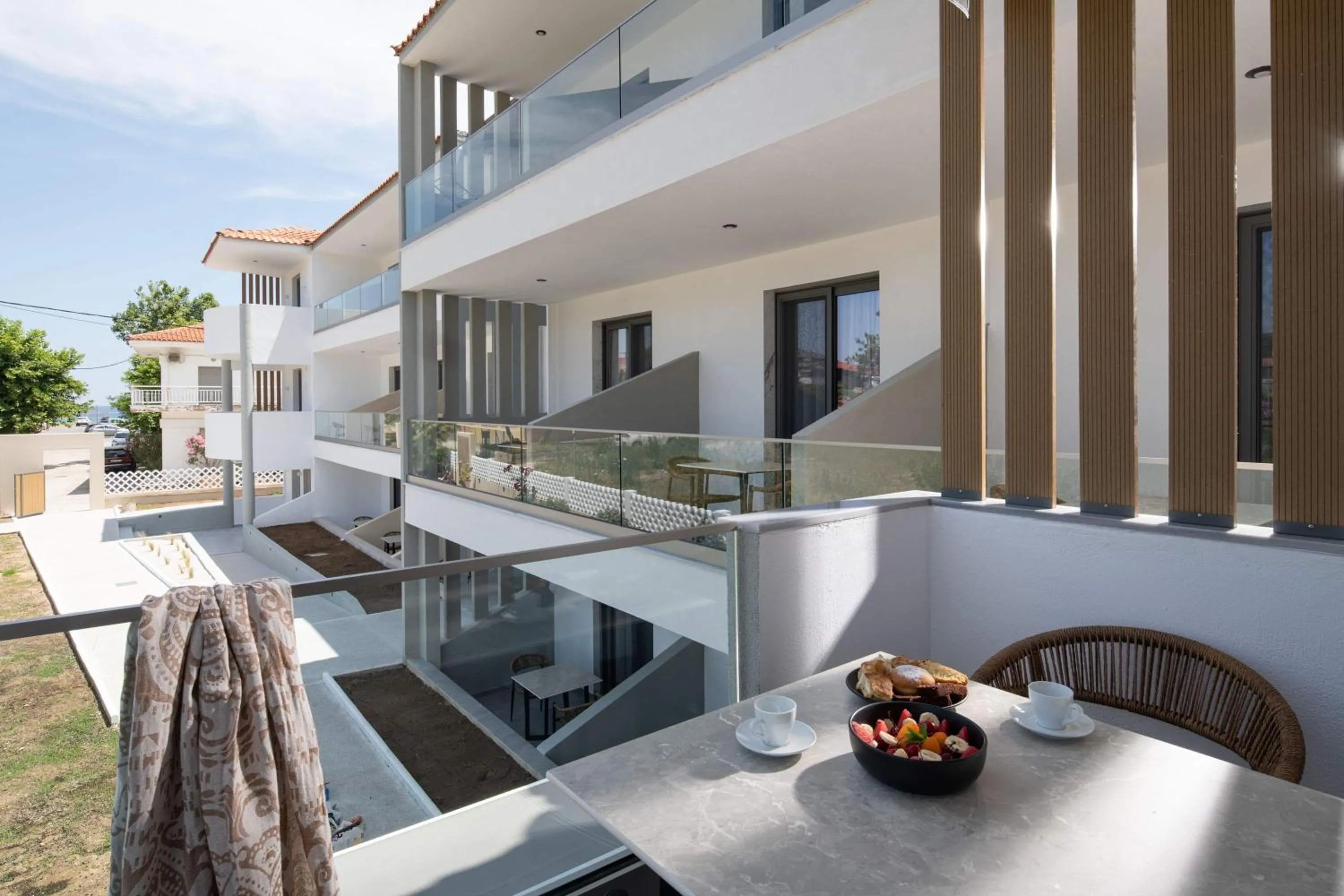 Balcony/Terrace in Asteras Hotel