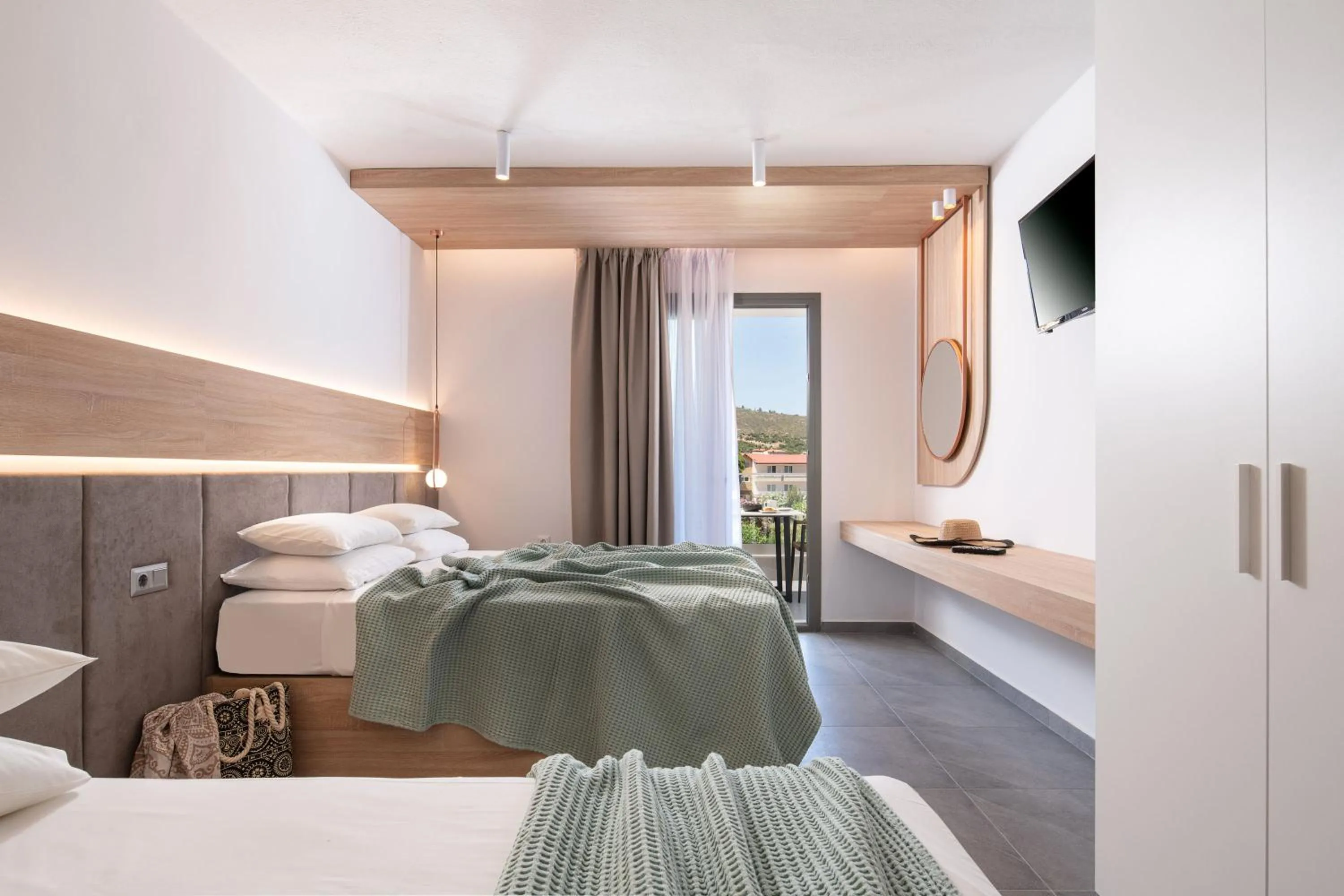 Photo of the whole room, Bed in Asteras Hotel