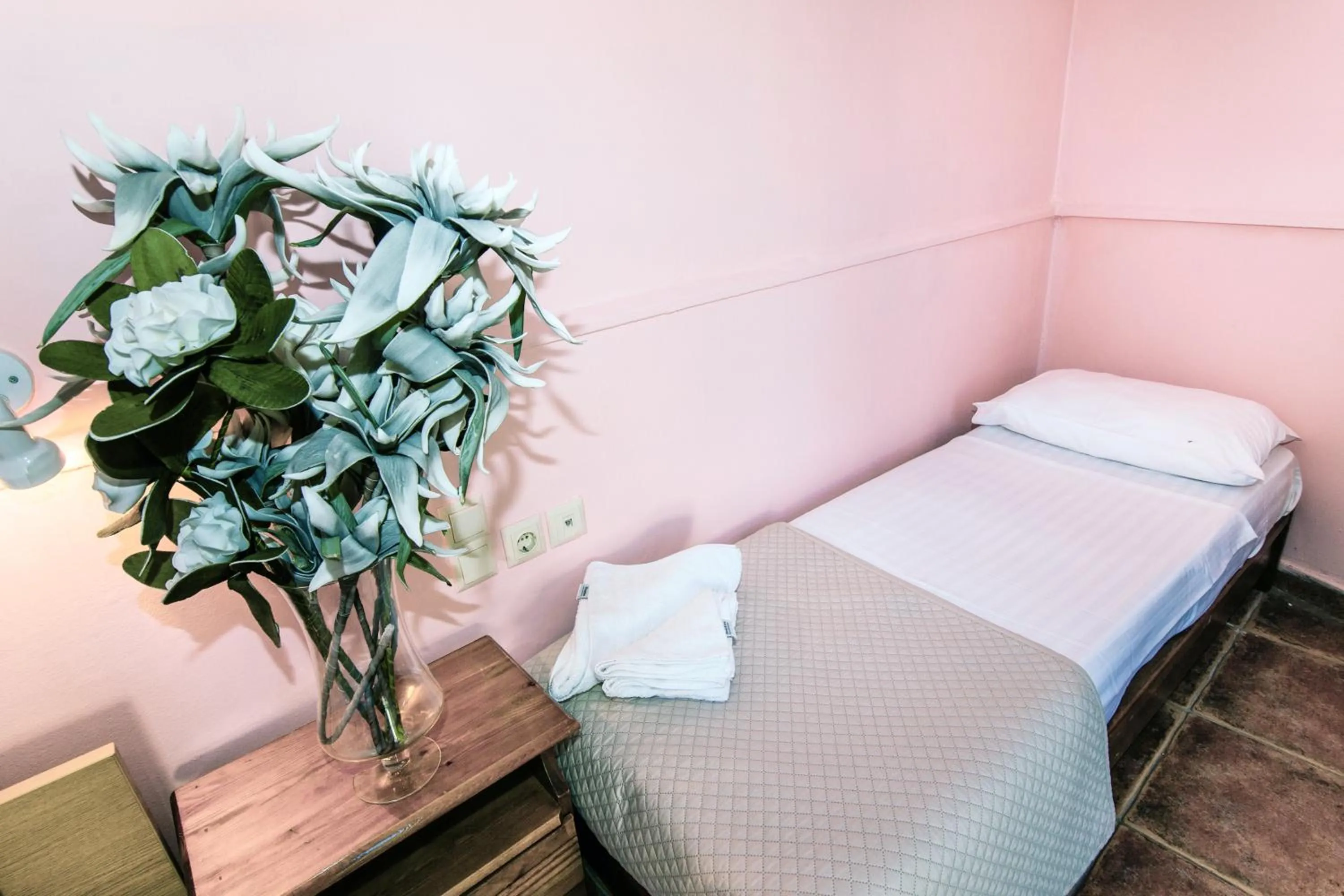 Decorative detail, Bed in Hotel Aura