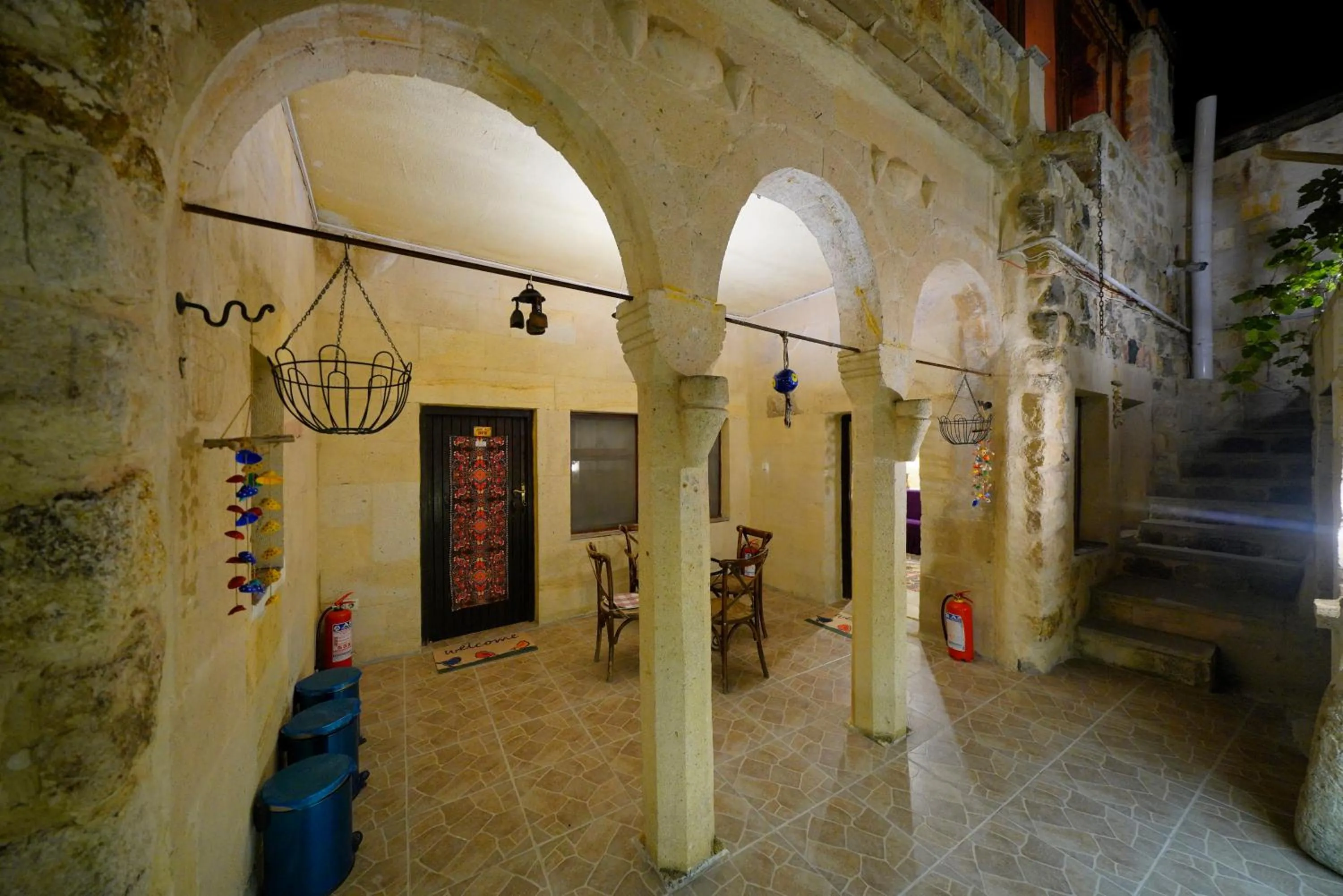 Landmark view in Antik Cave House