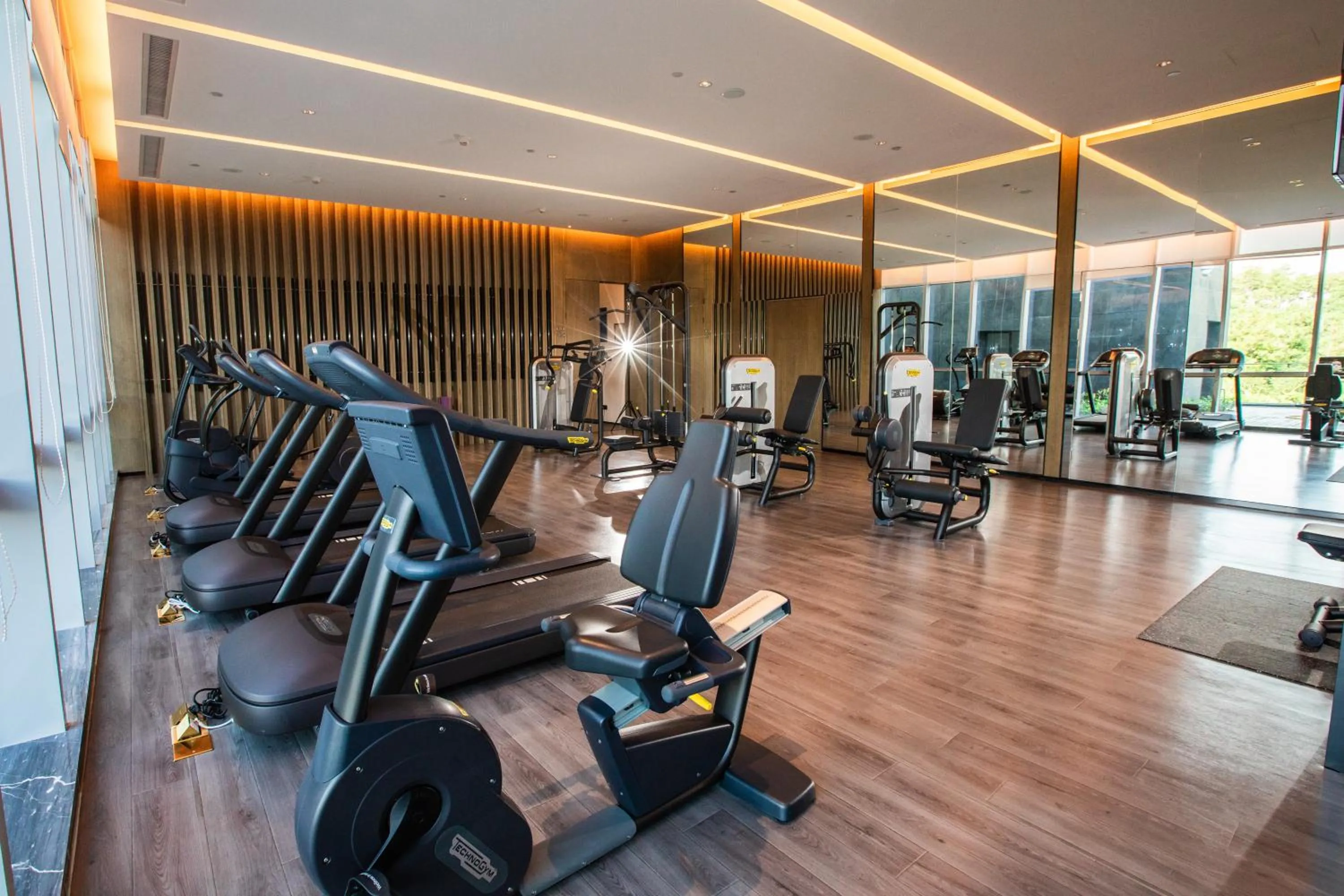 Fitness centre/facilities in Wanda Realm Heshan