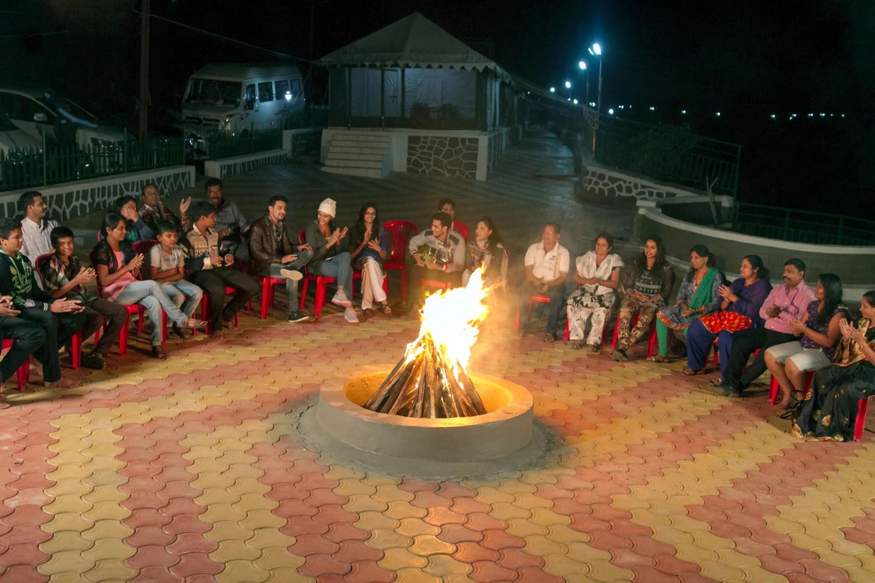 People in Relax Adventure Resort