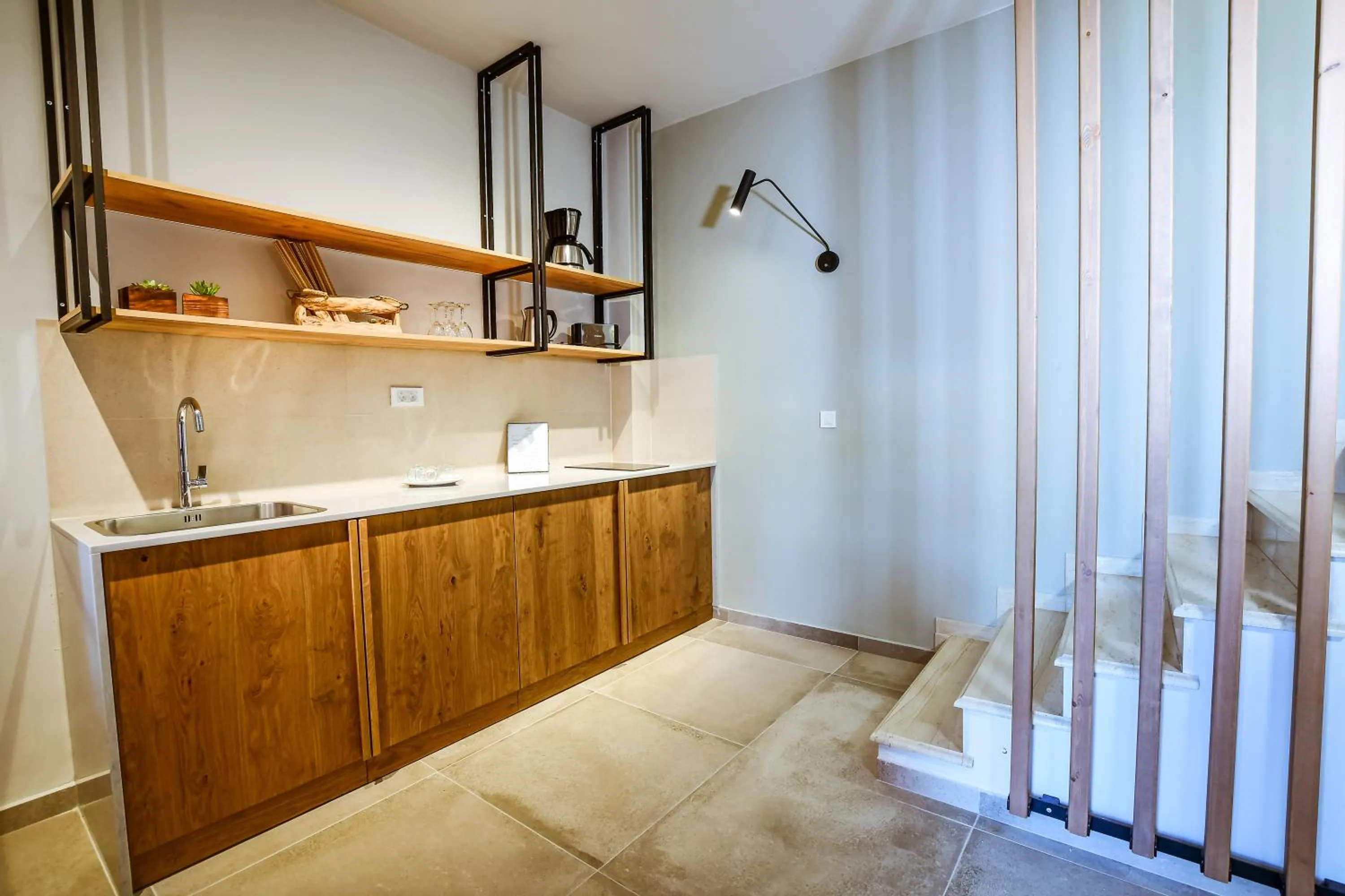 Kitchen or kitchenette in Anais Collection Hotels & Suites