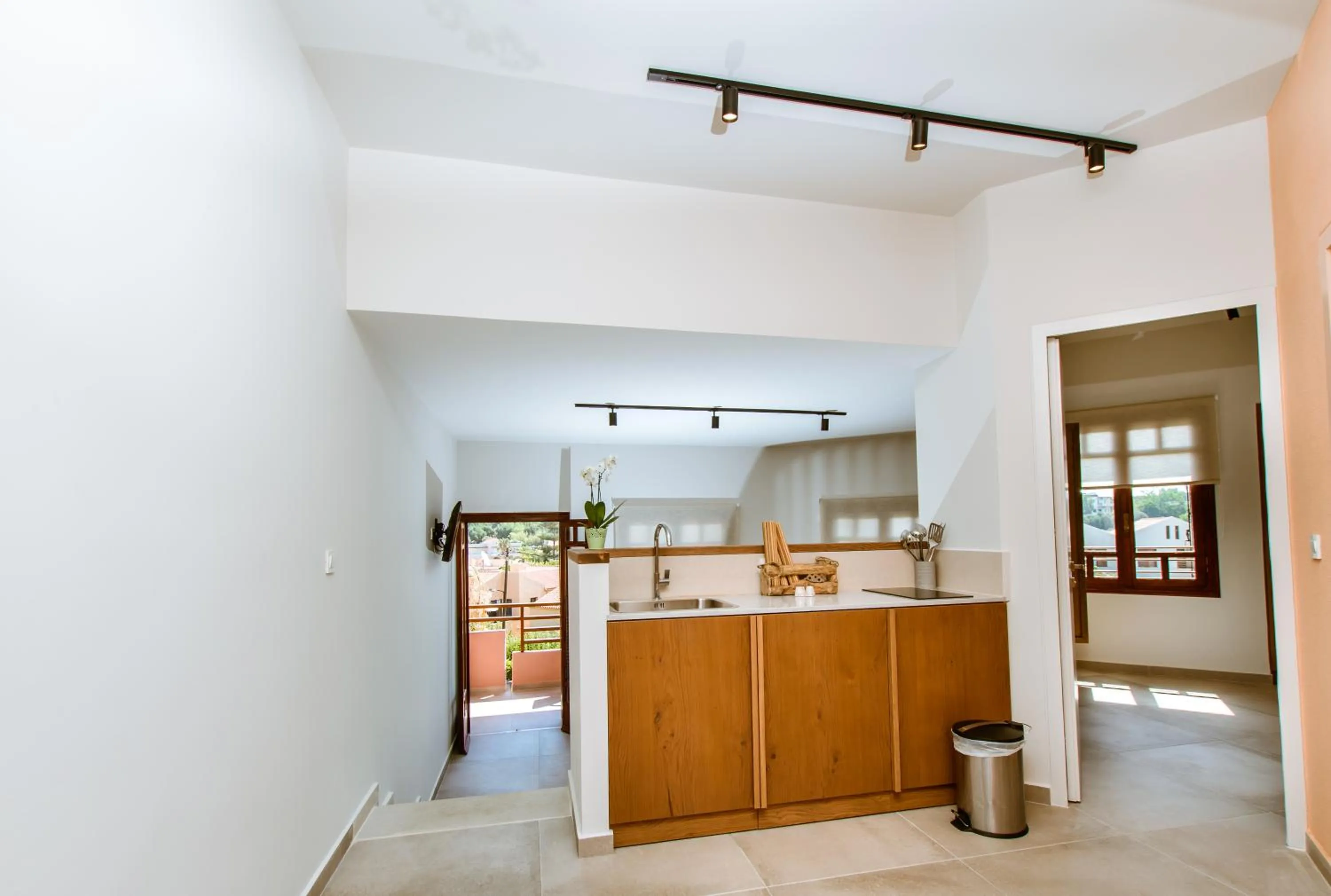 Kitchen or kitchenette in Anais Collection Hotels & Suites