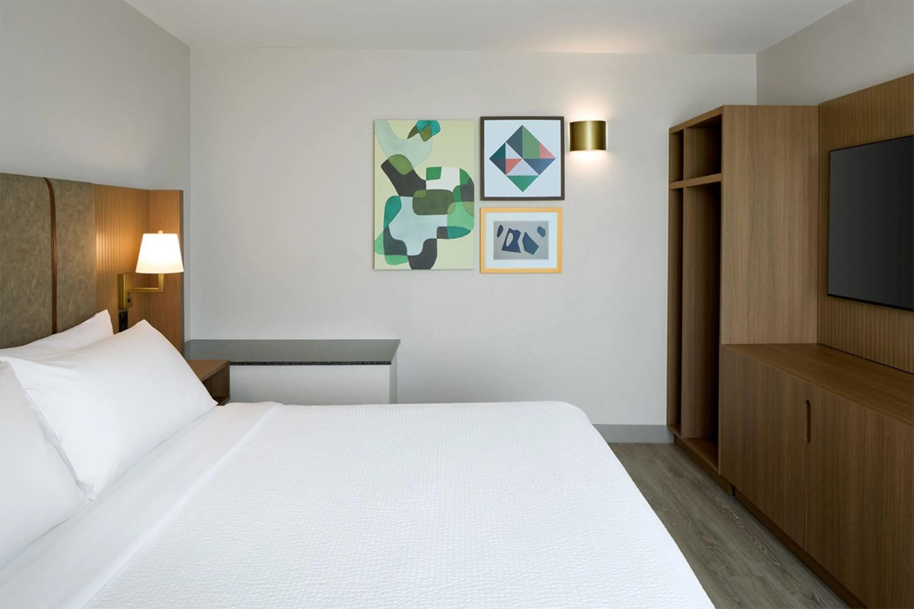 Photo of the whole room, Bed in Holiday Inn & Suites Montreal Airport by IHG