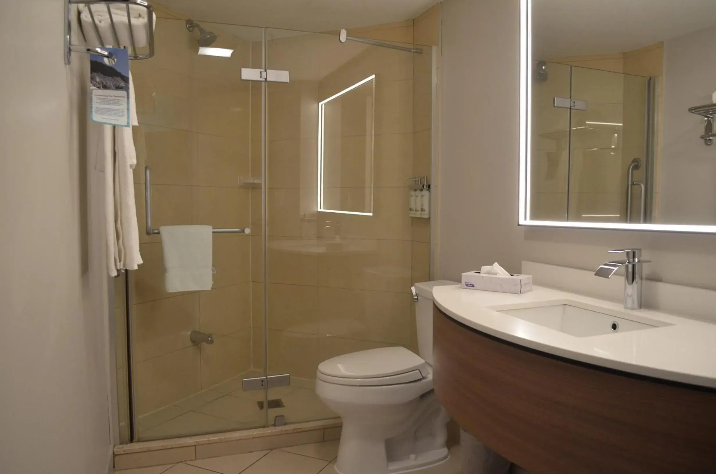 Bathroom in Holiday Inn & Suites Montreal Airport by IHG Bathroom in Holiday Inn & Suites Montreal Airport by IHG