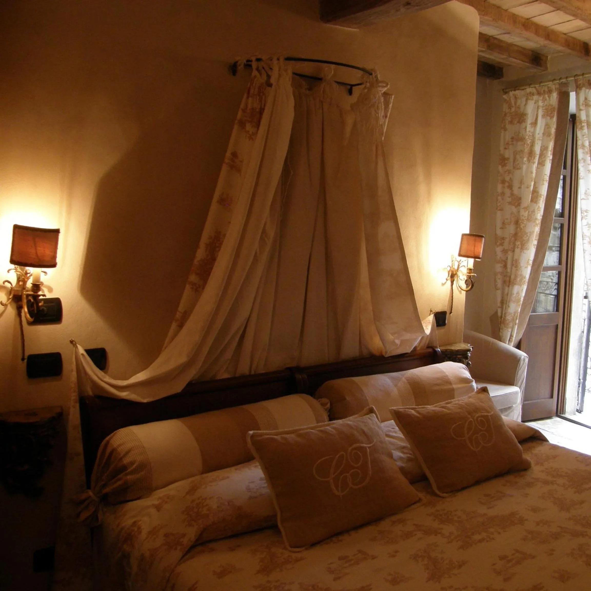 Bedroom, Bed in Hotel Castello Di Vigoleno