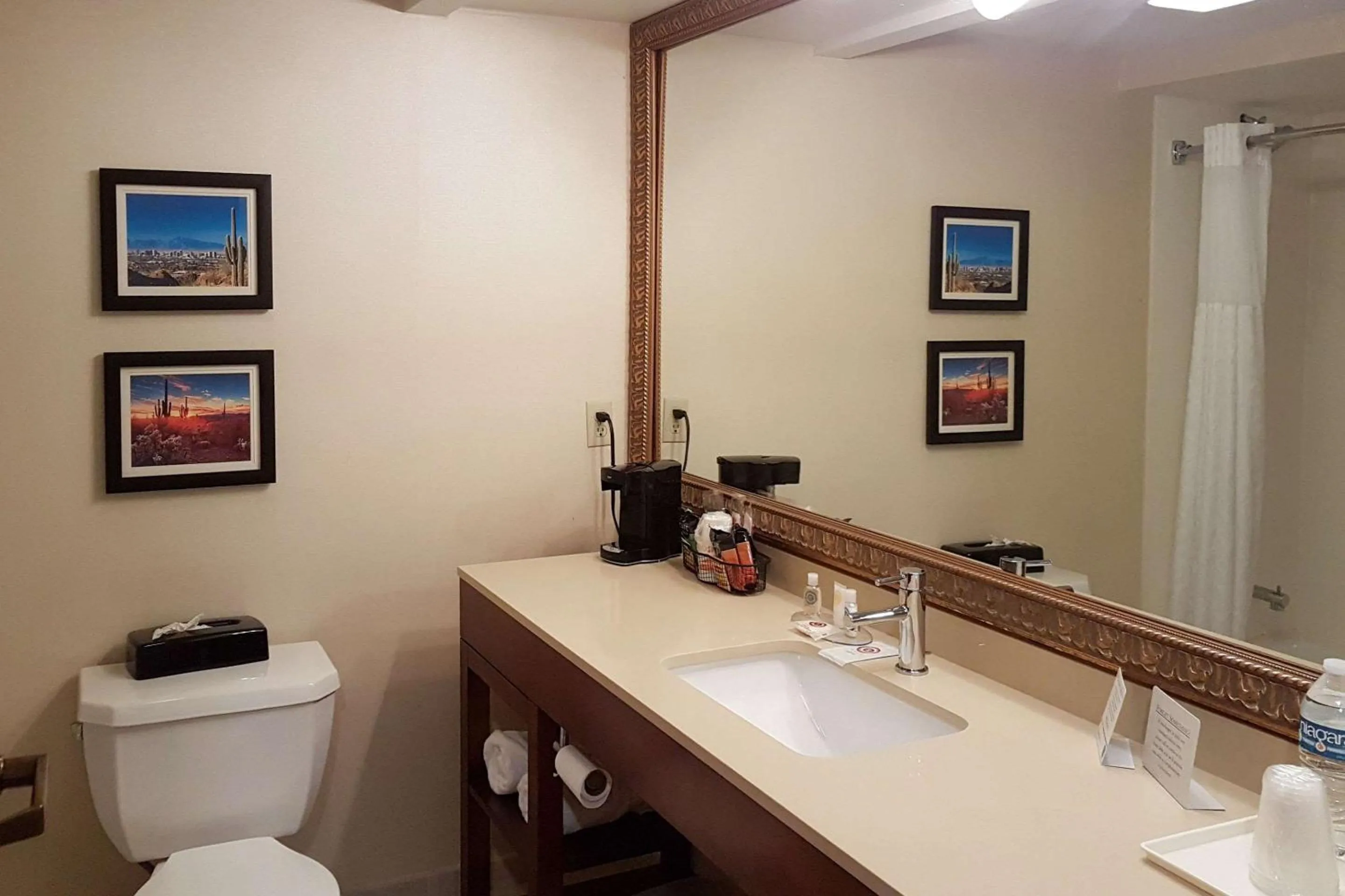 Bathroom in Comfort Inn I-10 West at 51st Ave