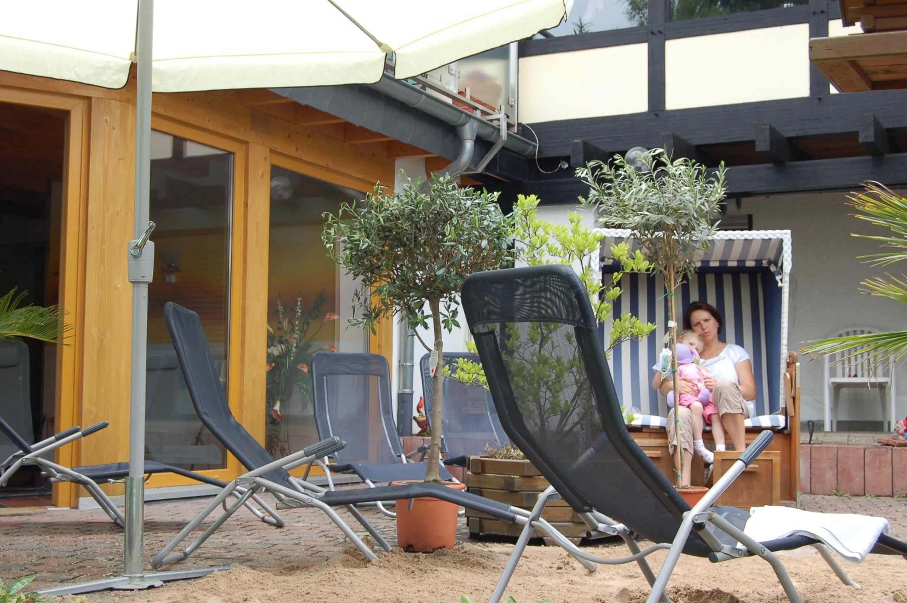 Spa and wellness centre/facilities in Landhotel Fernblick