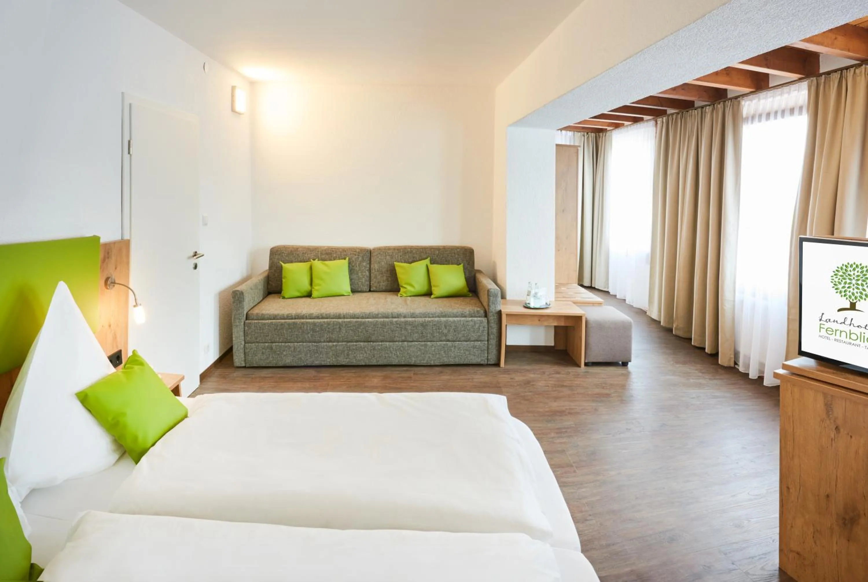 Photo of the whole room, Bed in Landhotel Fernblick