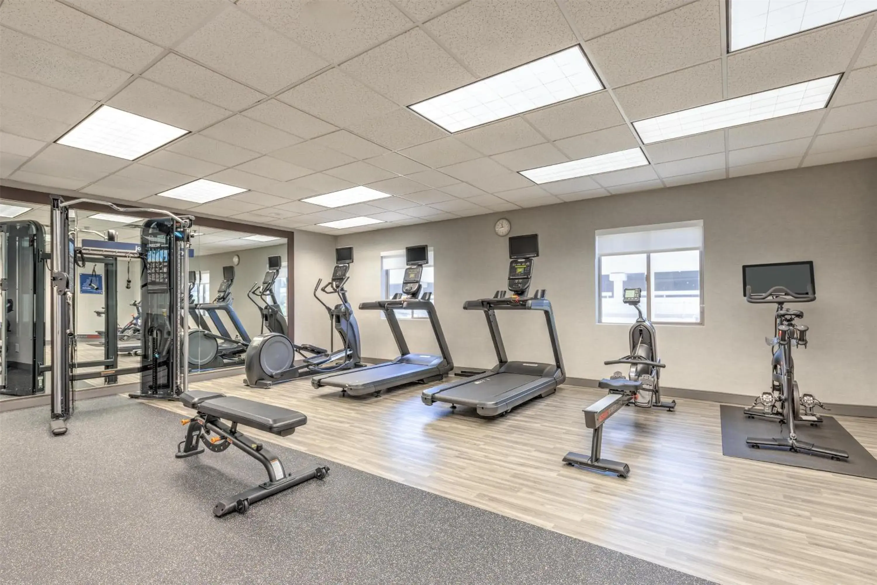 Fitness centre/facilities in Hampton Inn Phoenix Midtown Downtown Area Fitness centre/facilities in Hampton Inn Phoenix Midtown Downtown Area