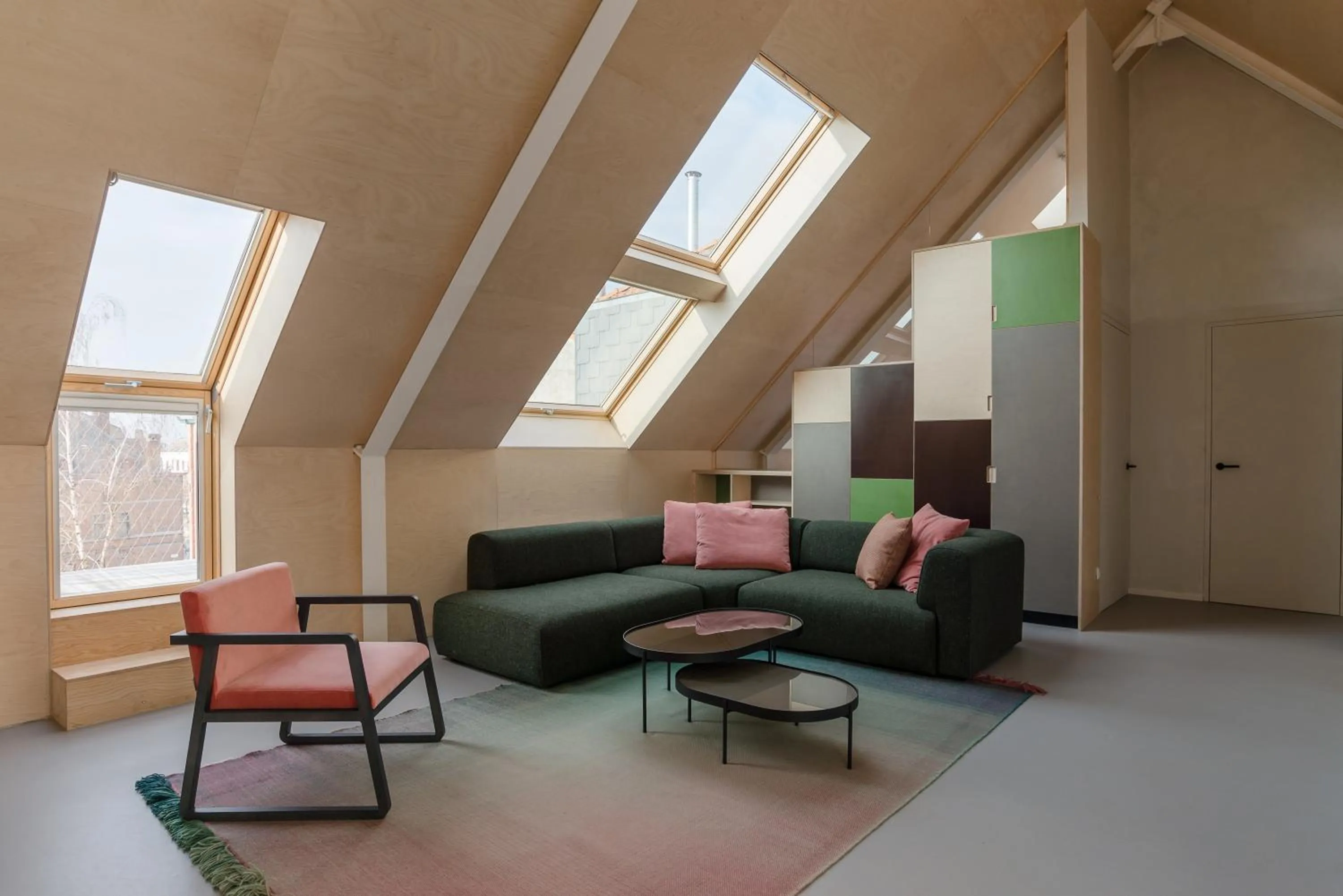 Living room in The Hide