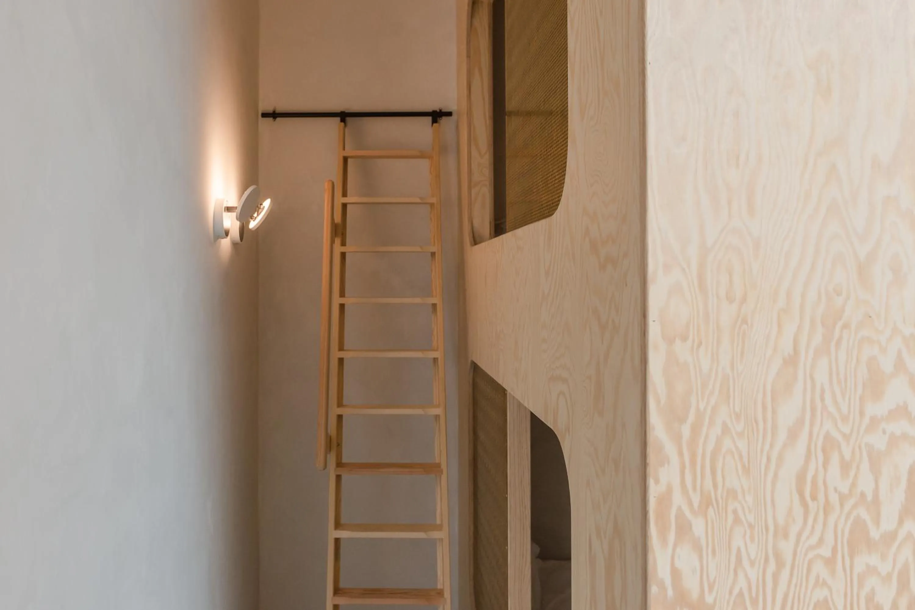 bunk bed in The Hide