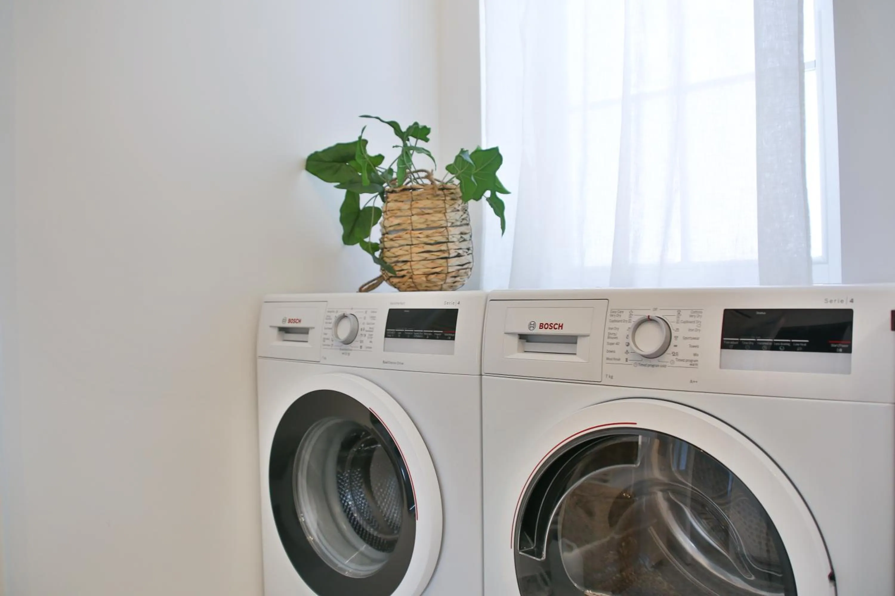 washing machine in Historic Mexico Building Apartment