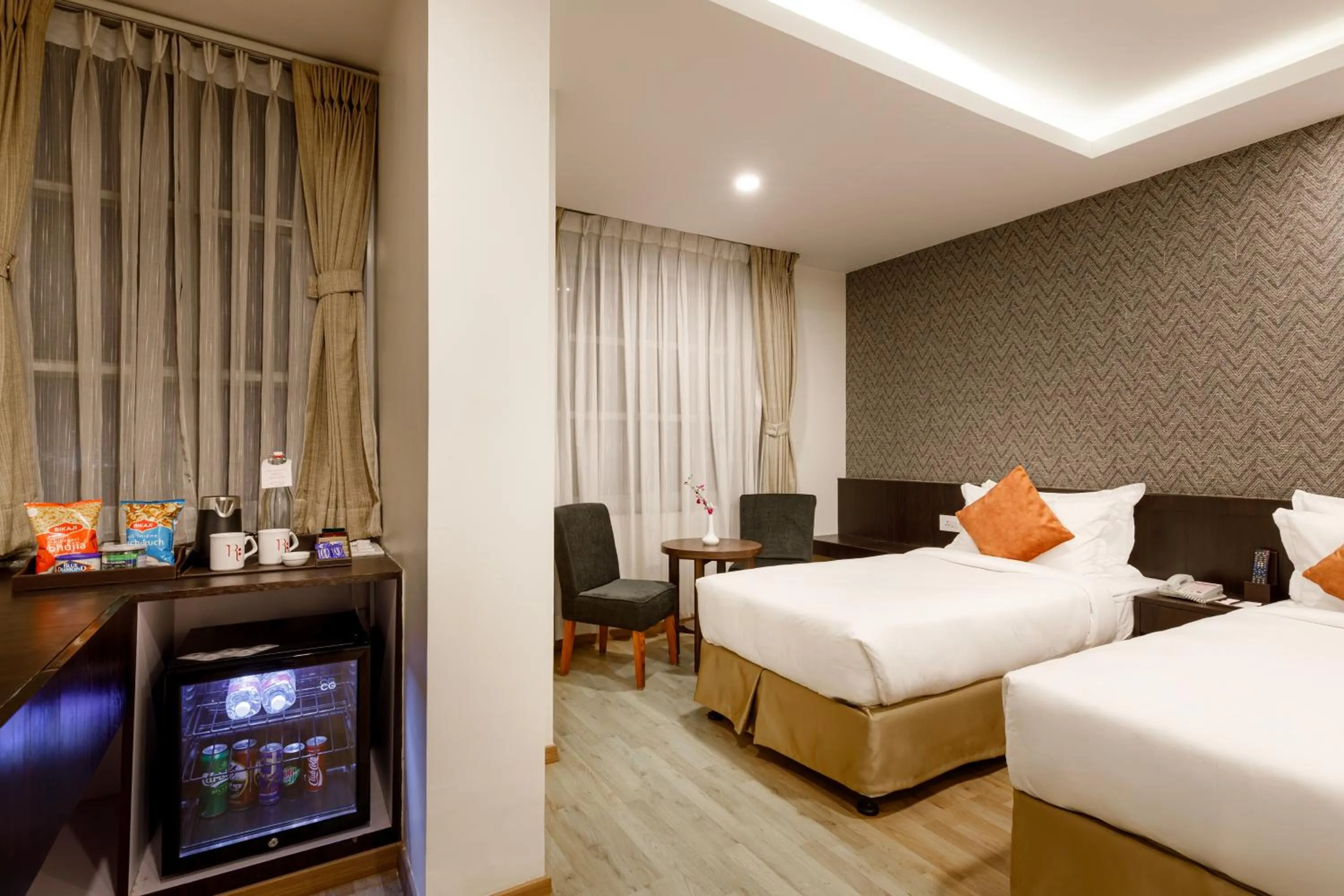 Bedroom, Bed in Regenta Place Sabrina Kathmandu Nepal