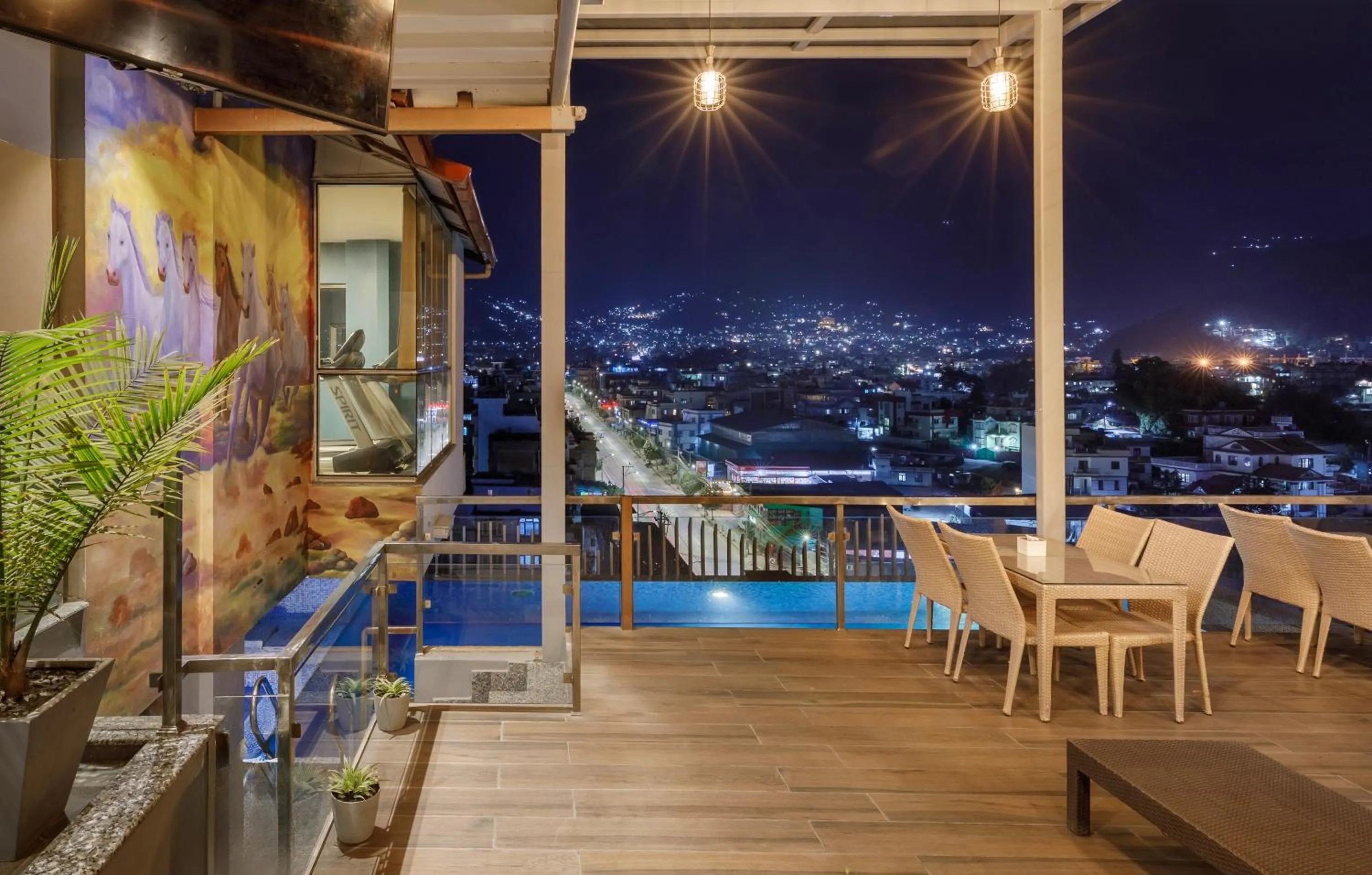 Swimming pool in Regenta Place Sabrina Kathmandu Nepal