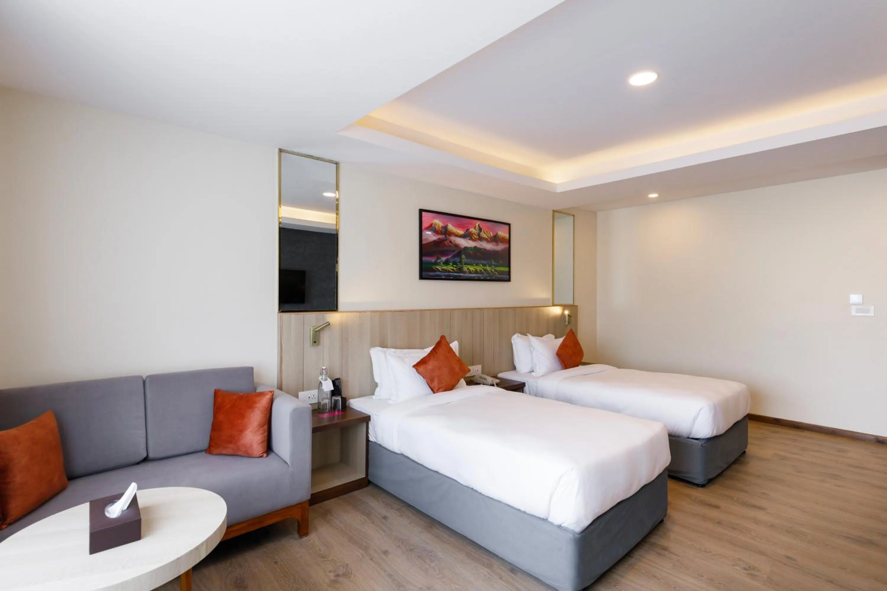 Bed in Regenta Place Sabrina Kathmandu Nepal