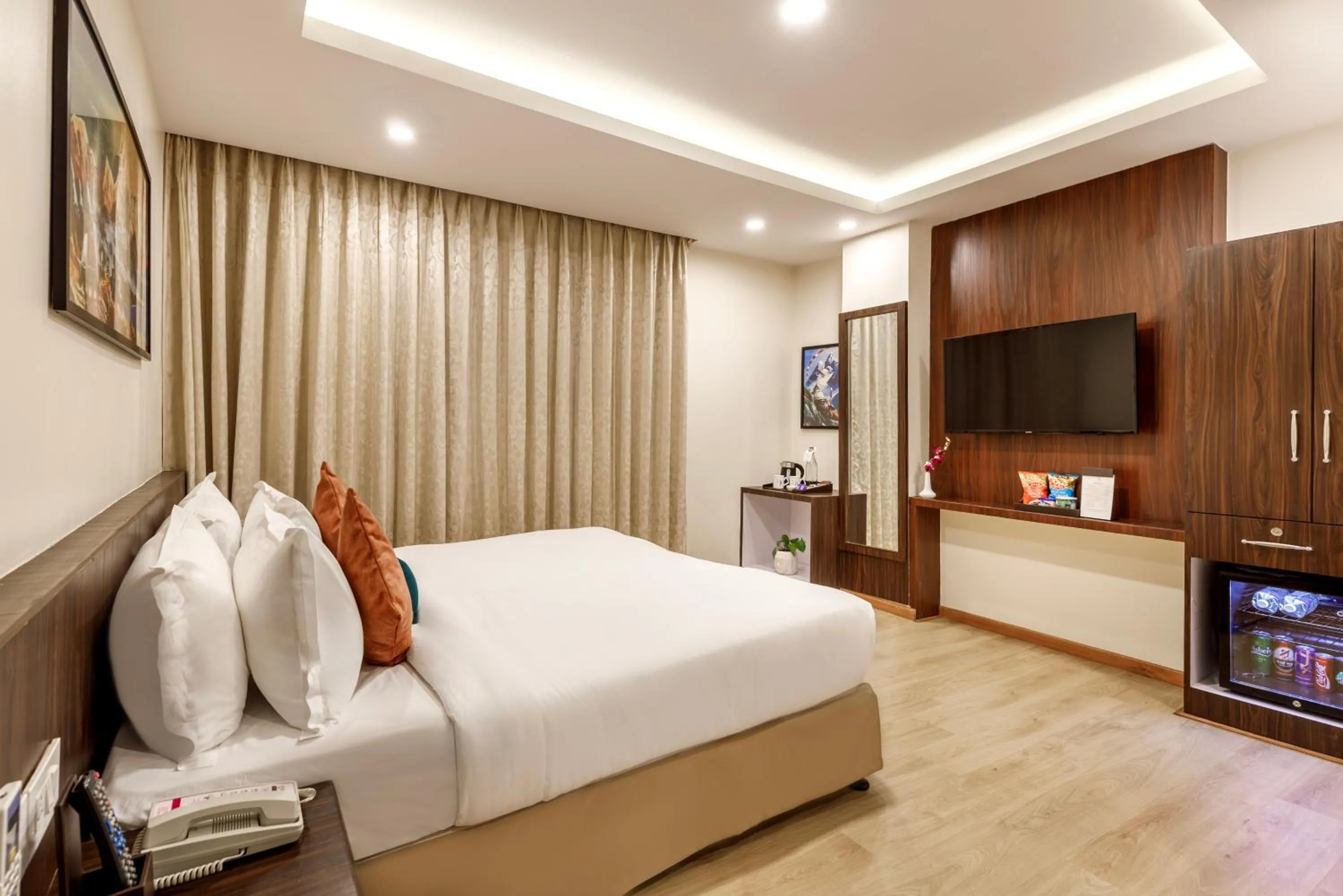 Bedroom, Bed in Regenta Place Sabrina Kathmandu Nepal