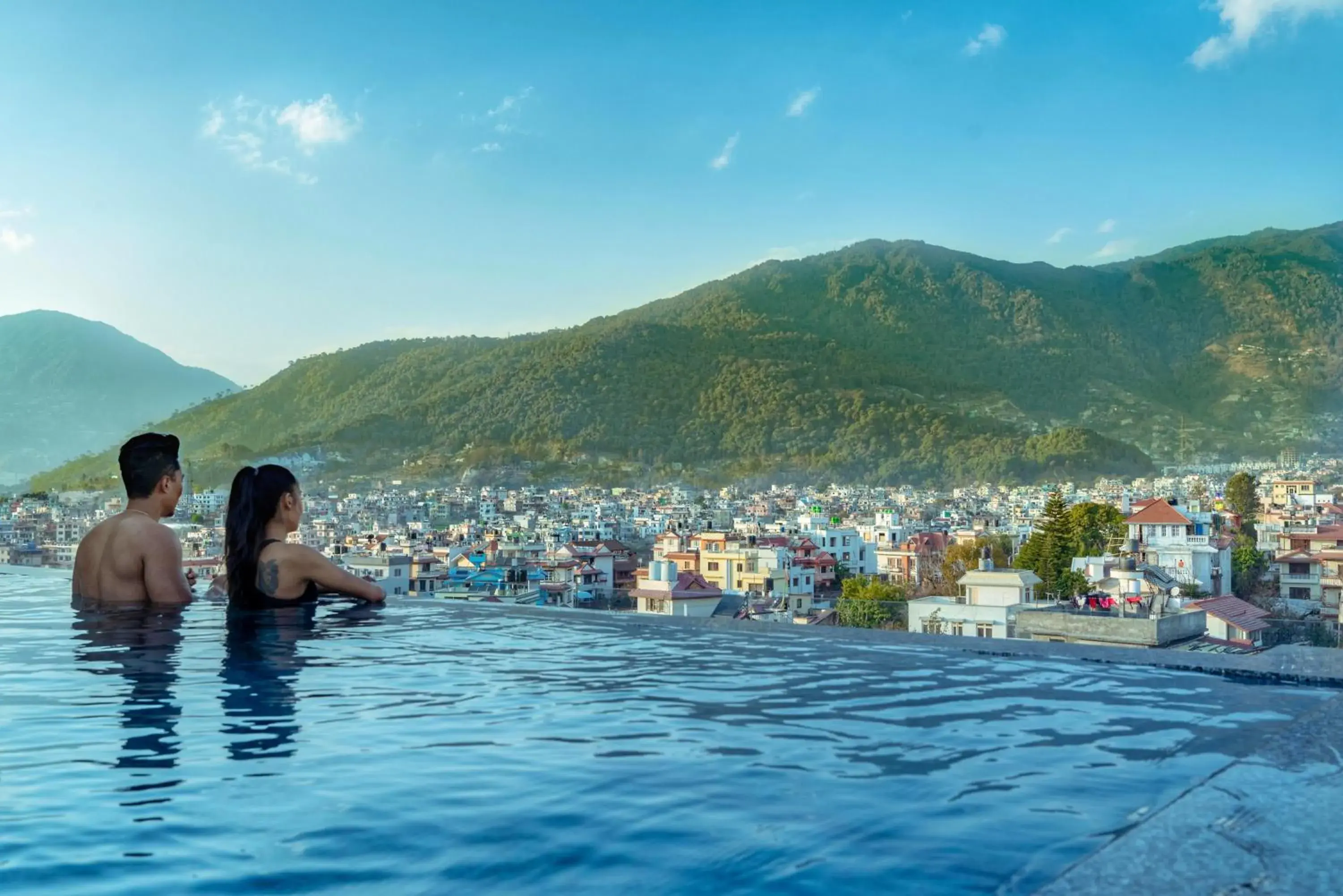 City view in Hotel Sabrina Kathmandu City view in Hotel Sabrina Kathmandu