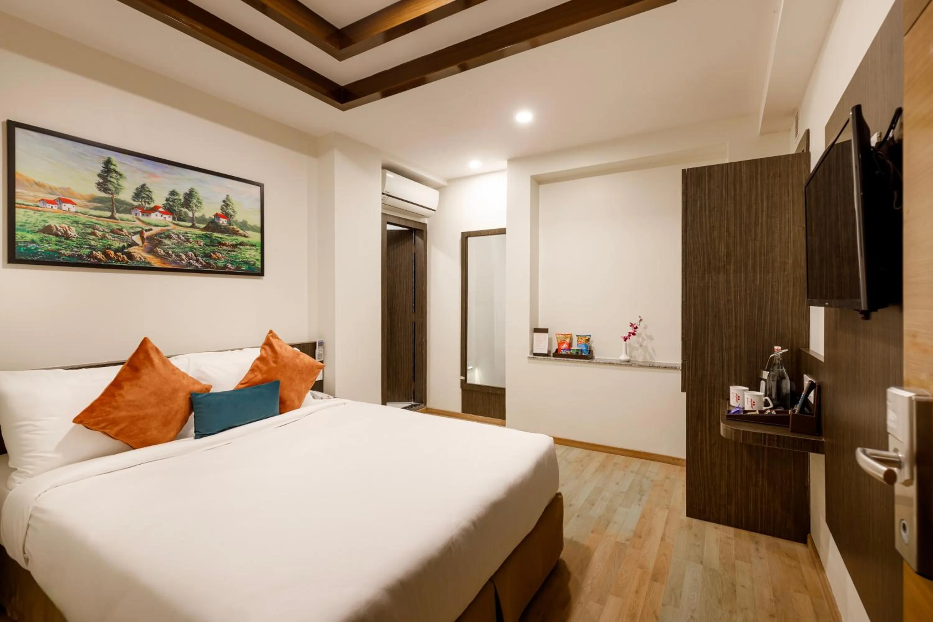 Bed in Regenta Place Sabrina Kathmandu Nepal